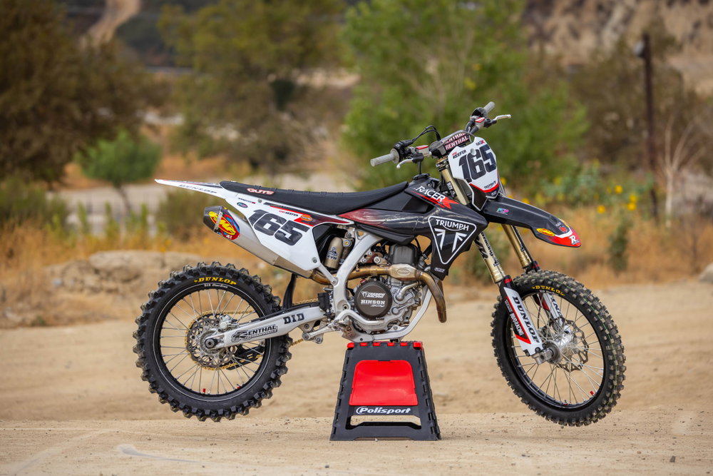 Triumph TF 450-RC Edition Garage Build
