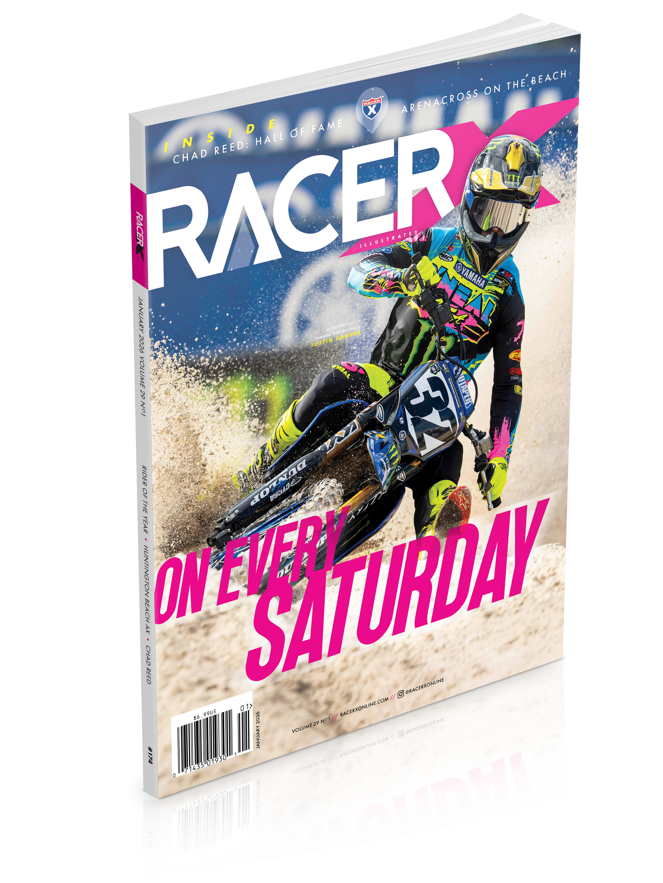 The January 2026 Issue of Racer X Illustrated Supercross Magazine