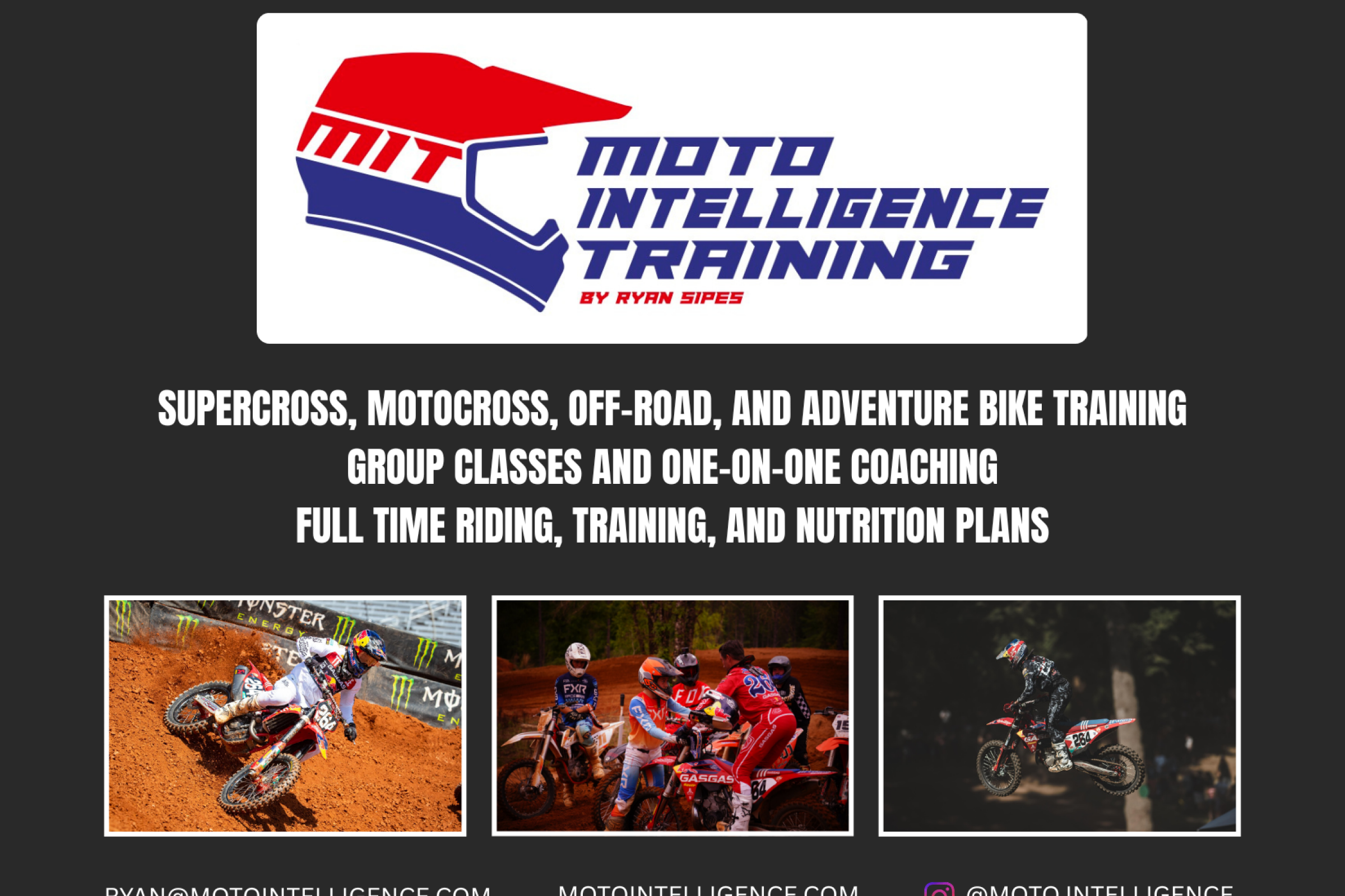 Ryan Sipes Announces MotoIntelligence Coaching