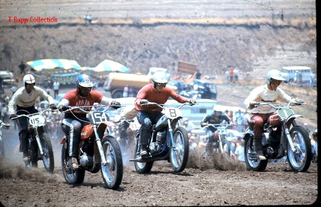 Torsten Hallman #1 and John Desoto (154) at Saddleback Park.