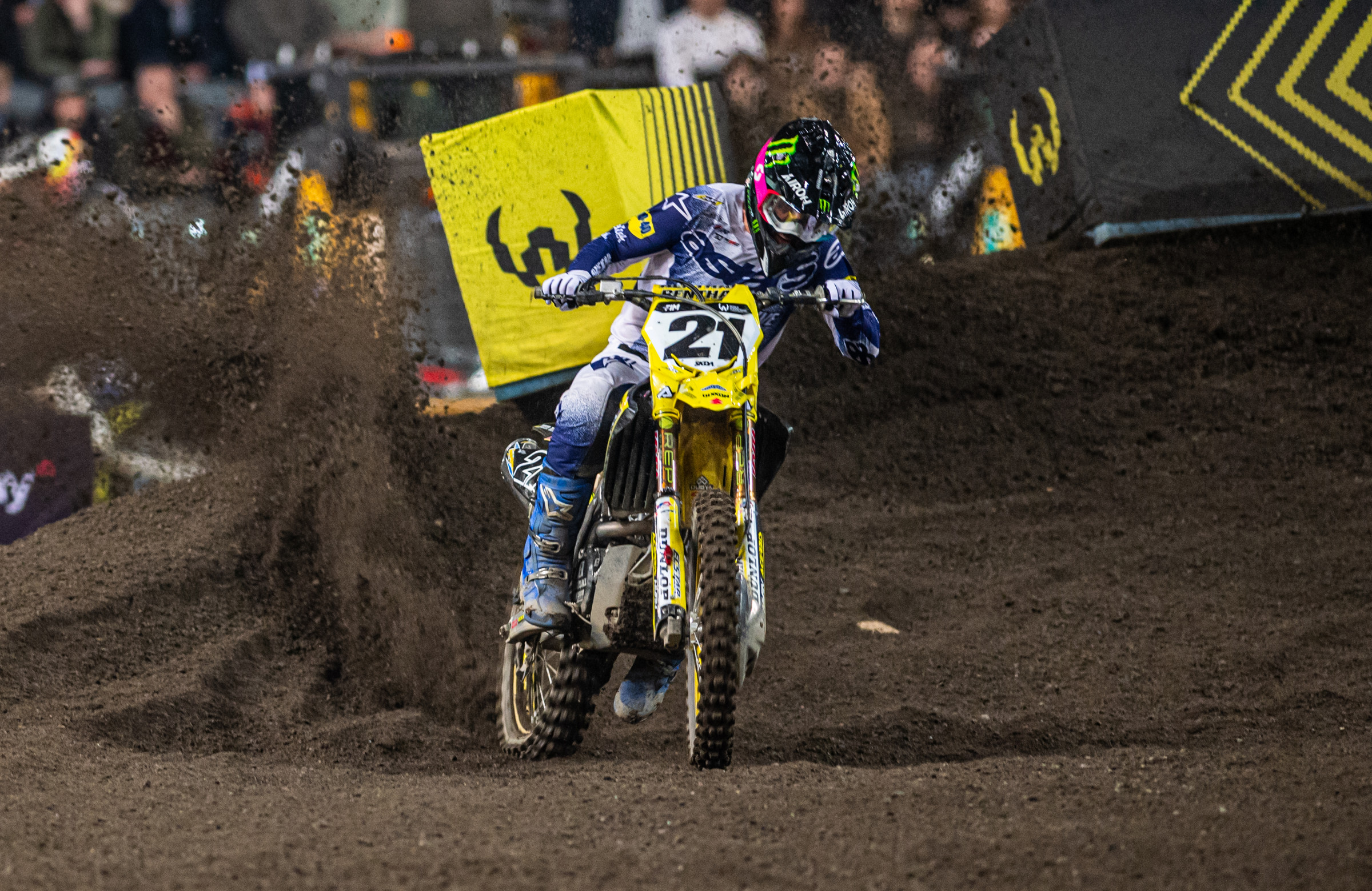 Anderson's starts were on point and that helped him get right back up front in the standings.