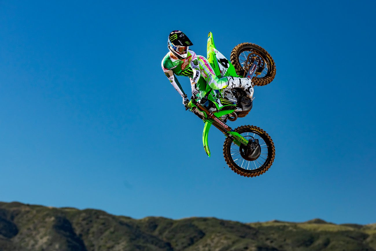 Chase Sexton on his new ride.