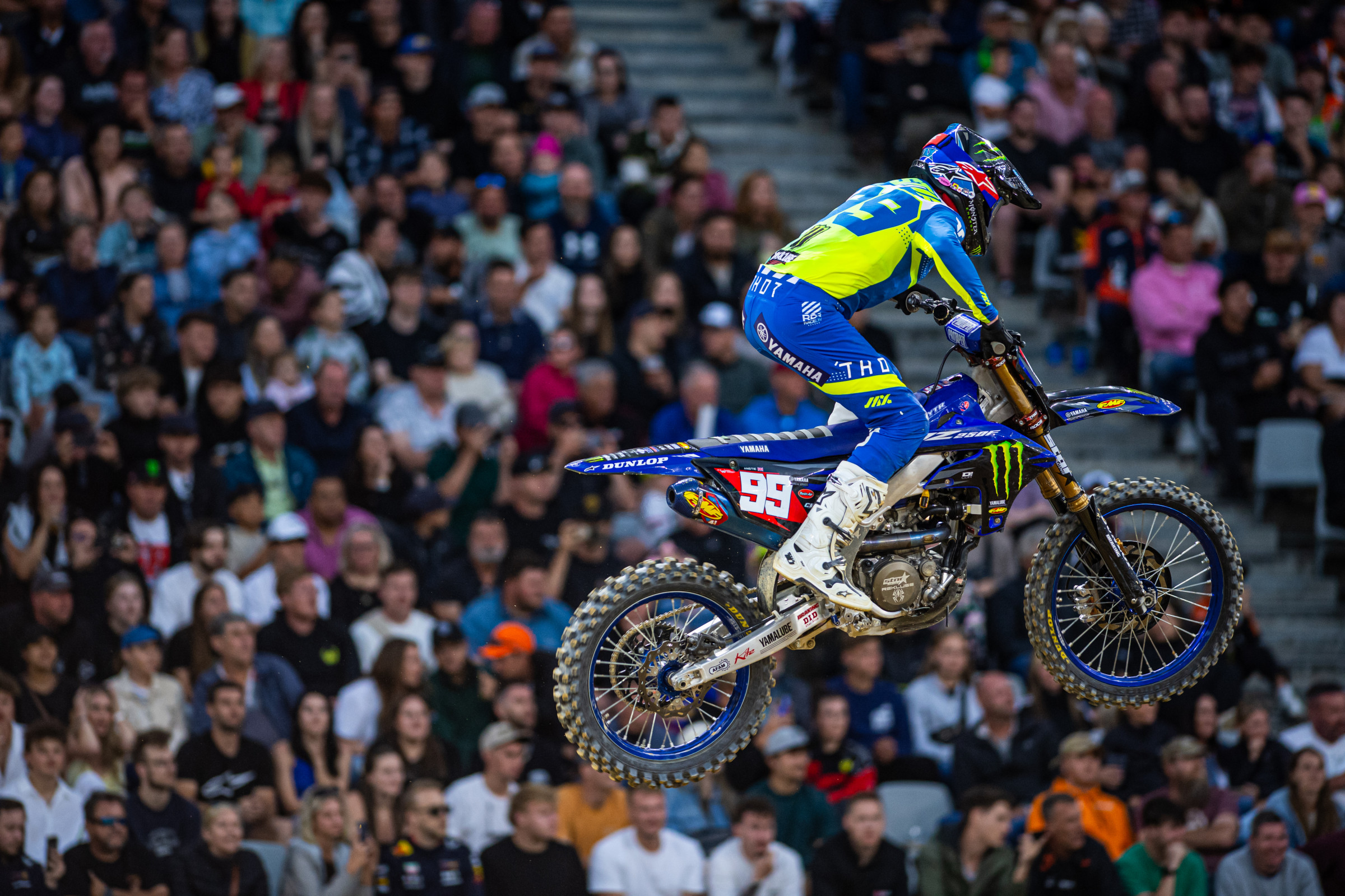 Anstie's threat of a perfect season ended with a race loss last weekend and an overall loss this time, but he was still dominant enough to win the title with room to spare.