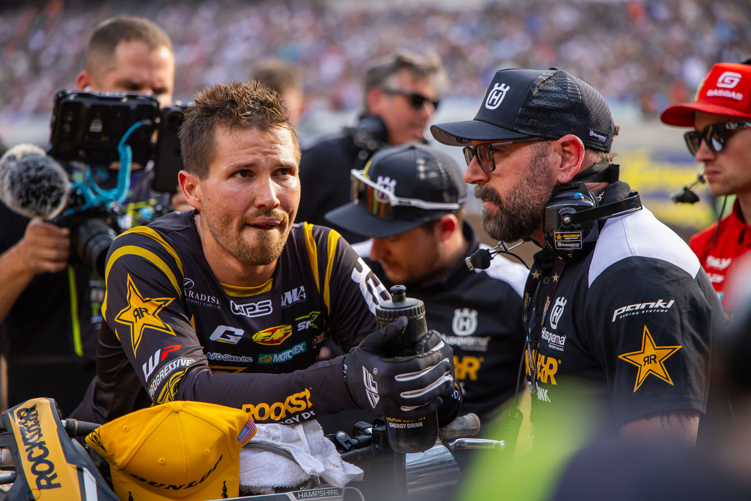 RJ Hampshire Suffers Off-season Crash, Still Learning 450 in