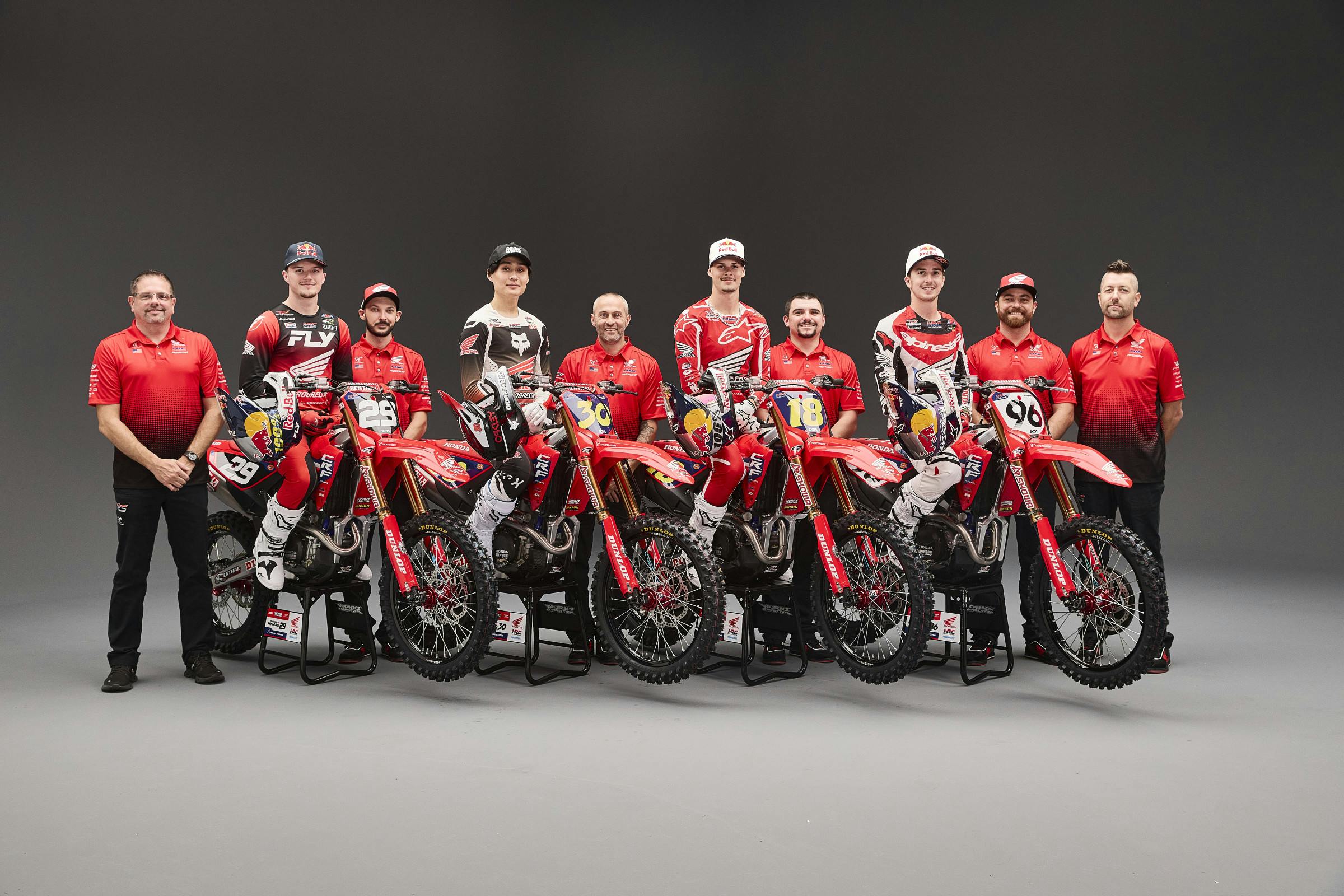 Honda HRC Progressive Confirms Returning Roster for 2026 SMX Season