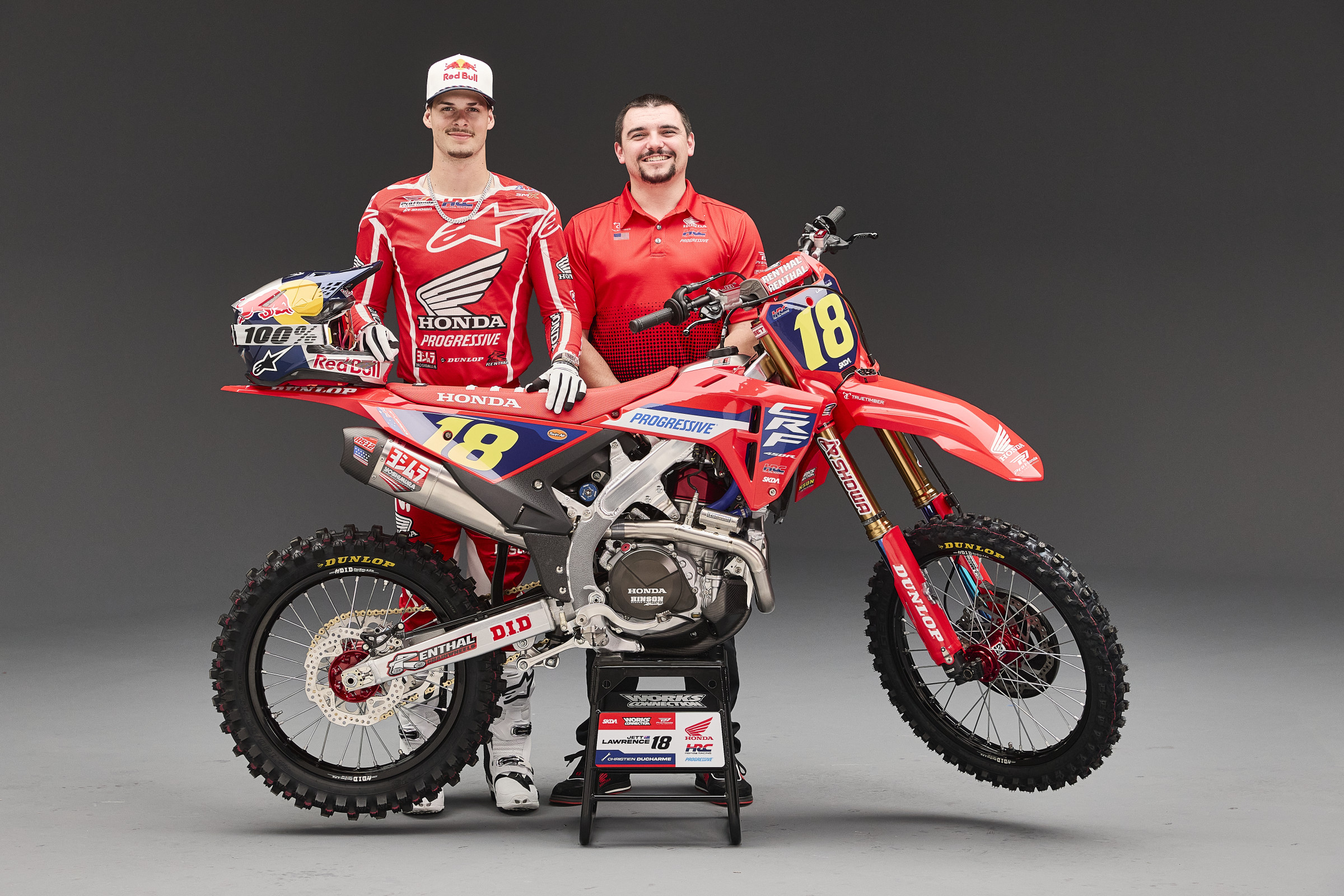 Jett Lawrence and Christien Ducharme