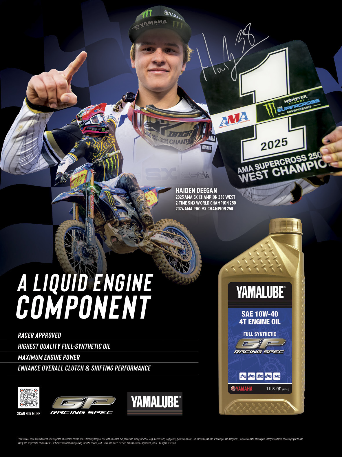 Advertisement: 027_RX29_Ad_Yamalube