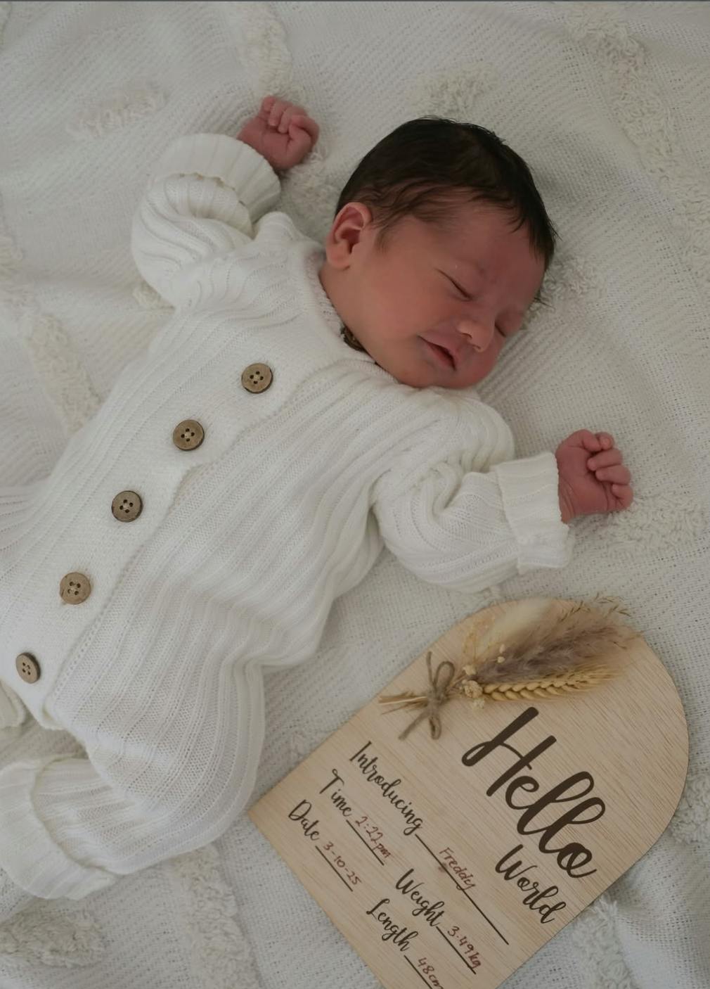 Joel Evans' son, Freddy Jae Evans