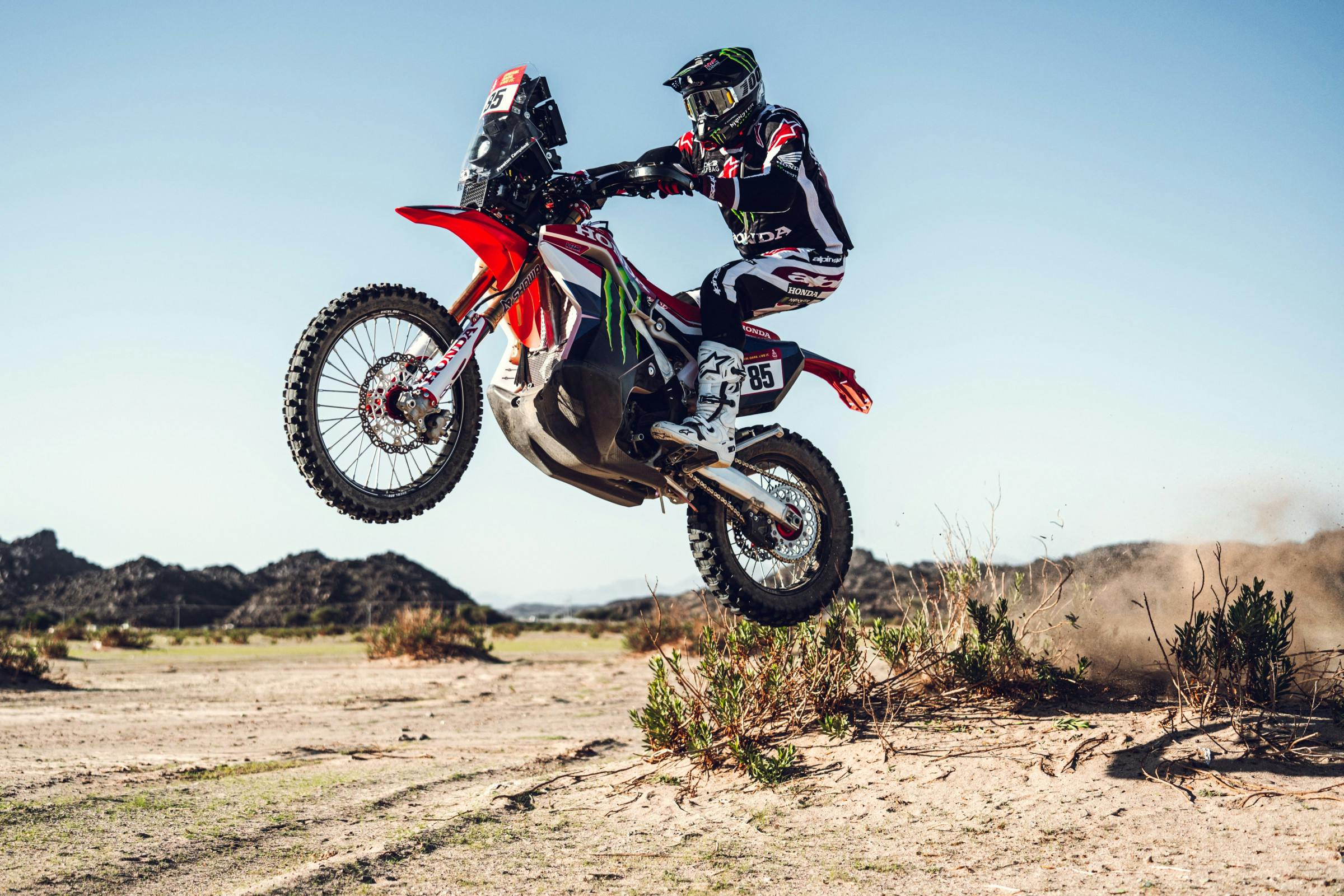 Preston Campbell, son of Johnny Campbell, will take on Dakar for the first time.
