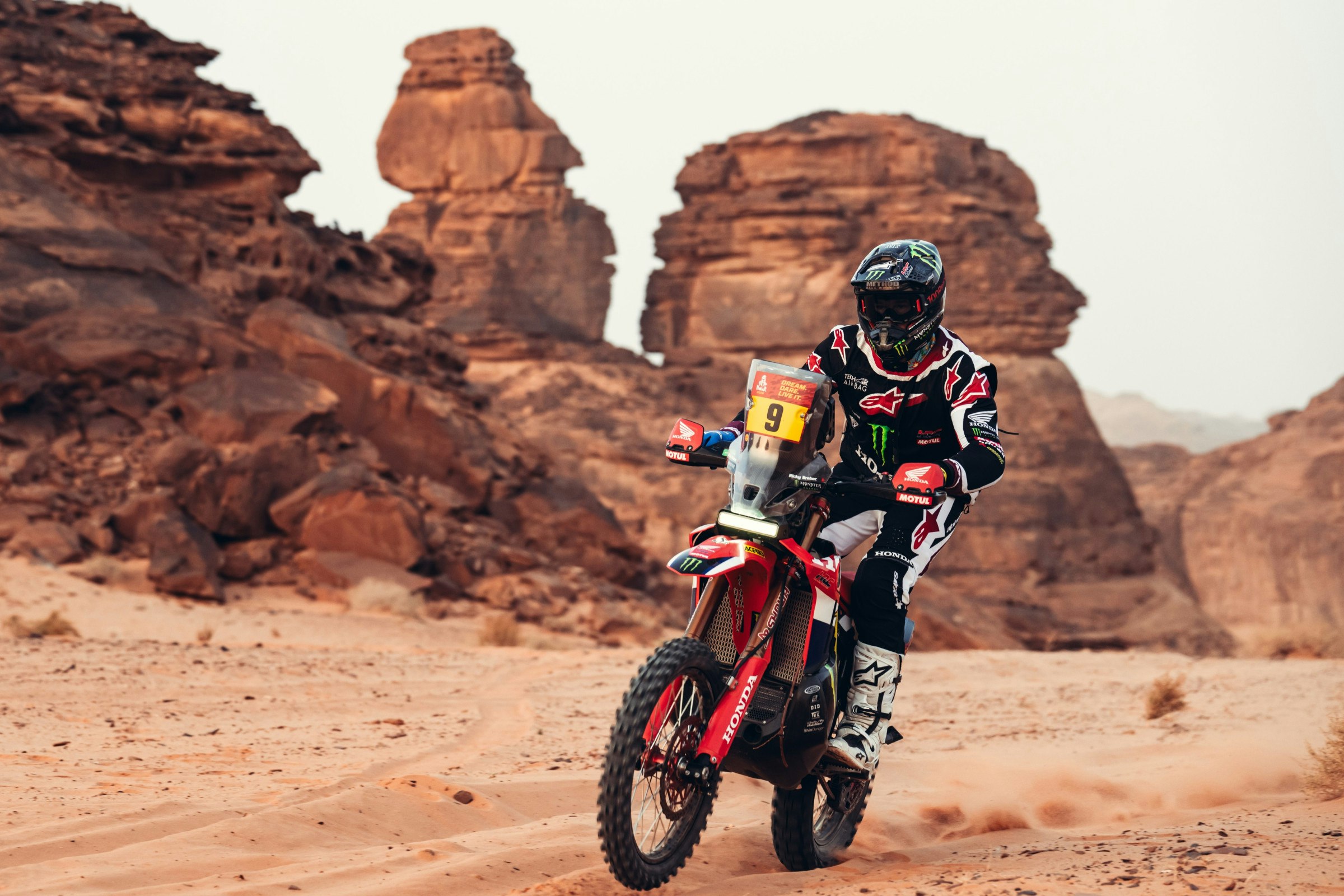 American Ricky Brabec Lands Three-Straight Stage Podiums, Moves into Second Overall at Dakar Rally