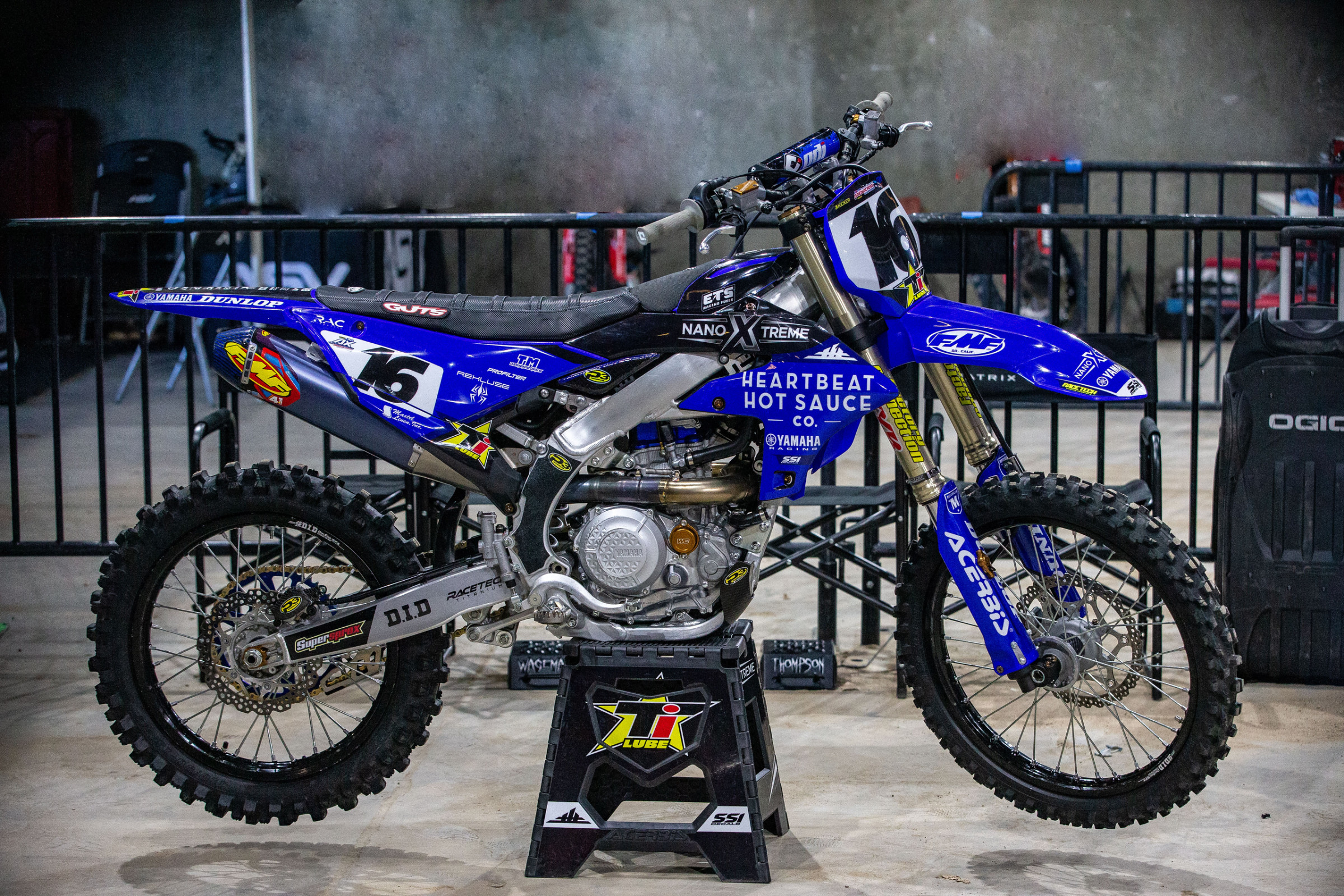 Cole Thompson's Yamaha YZ450F.