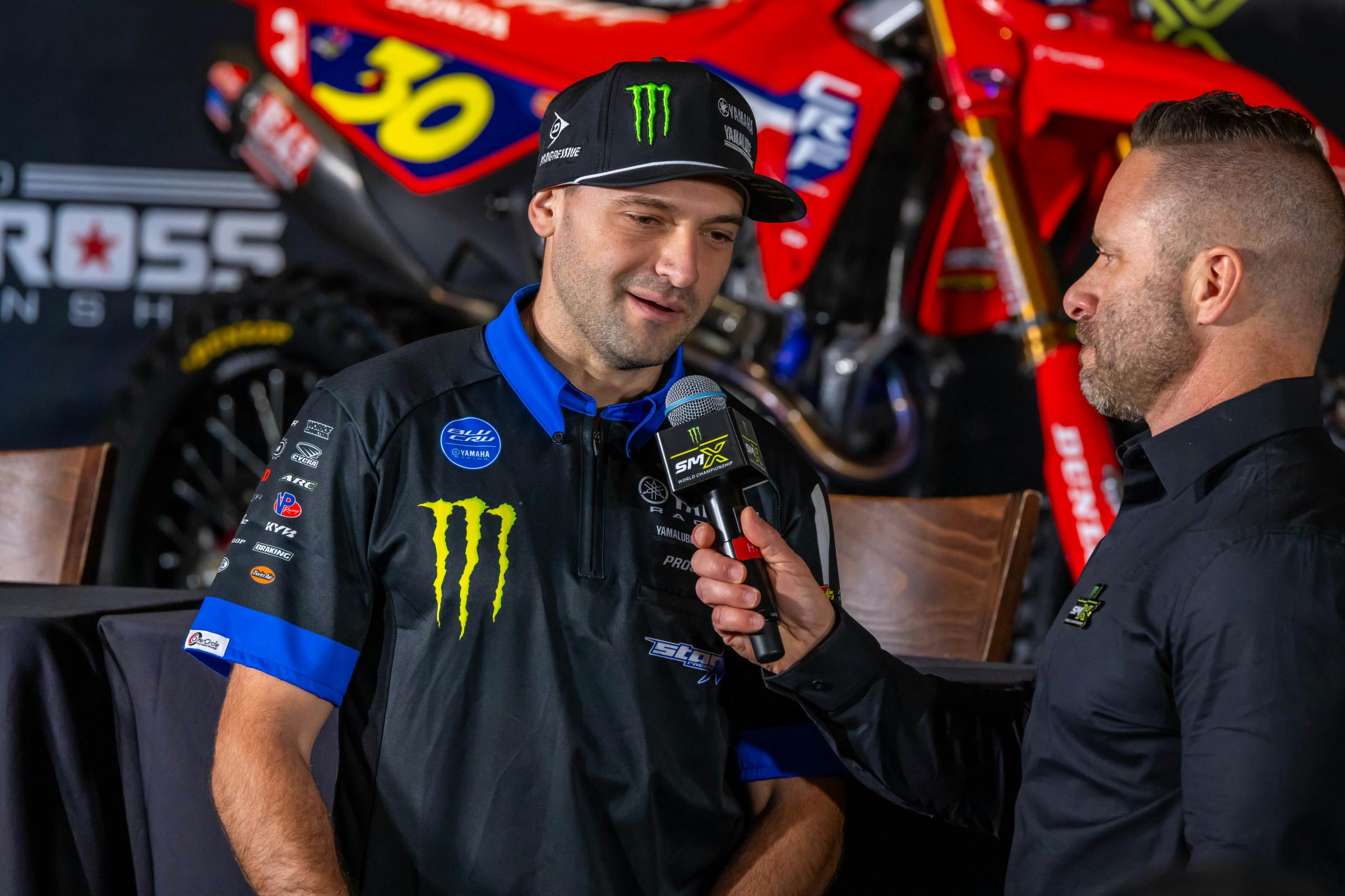 Webb is on the 2025 Yamaha for supercross.