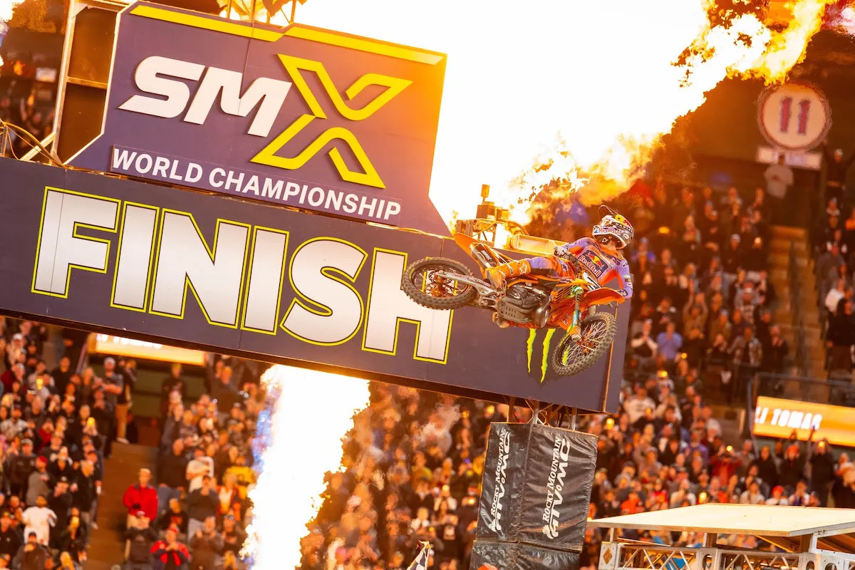 Red Bull KTM Factory Racing's Eli Tomac put forth a memorable debut with his new team as he led every lap of the 450SMX Class Main Event for the 54th win of his career and his second victory at the Anaheim opener.
