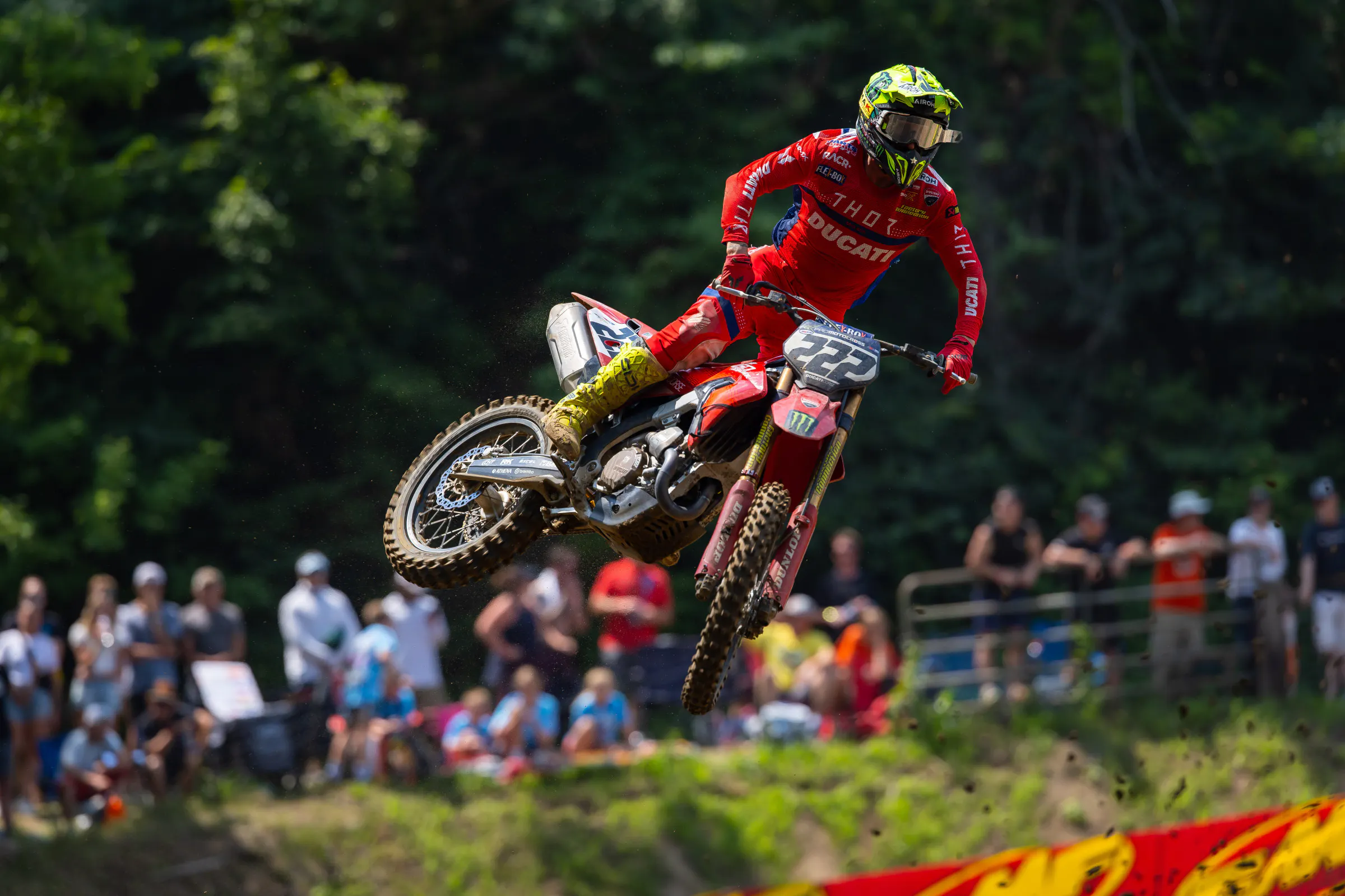 Antonio Cairoli at Spring Creek in 2025 where he went 23-10 for 15th overall.&nbsp;