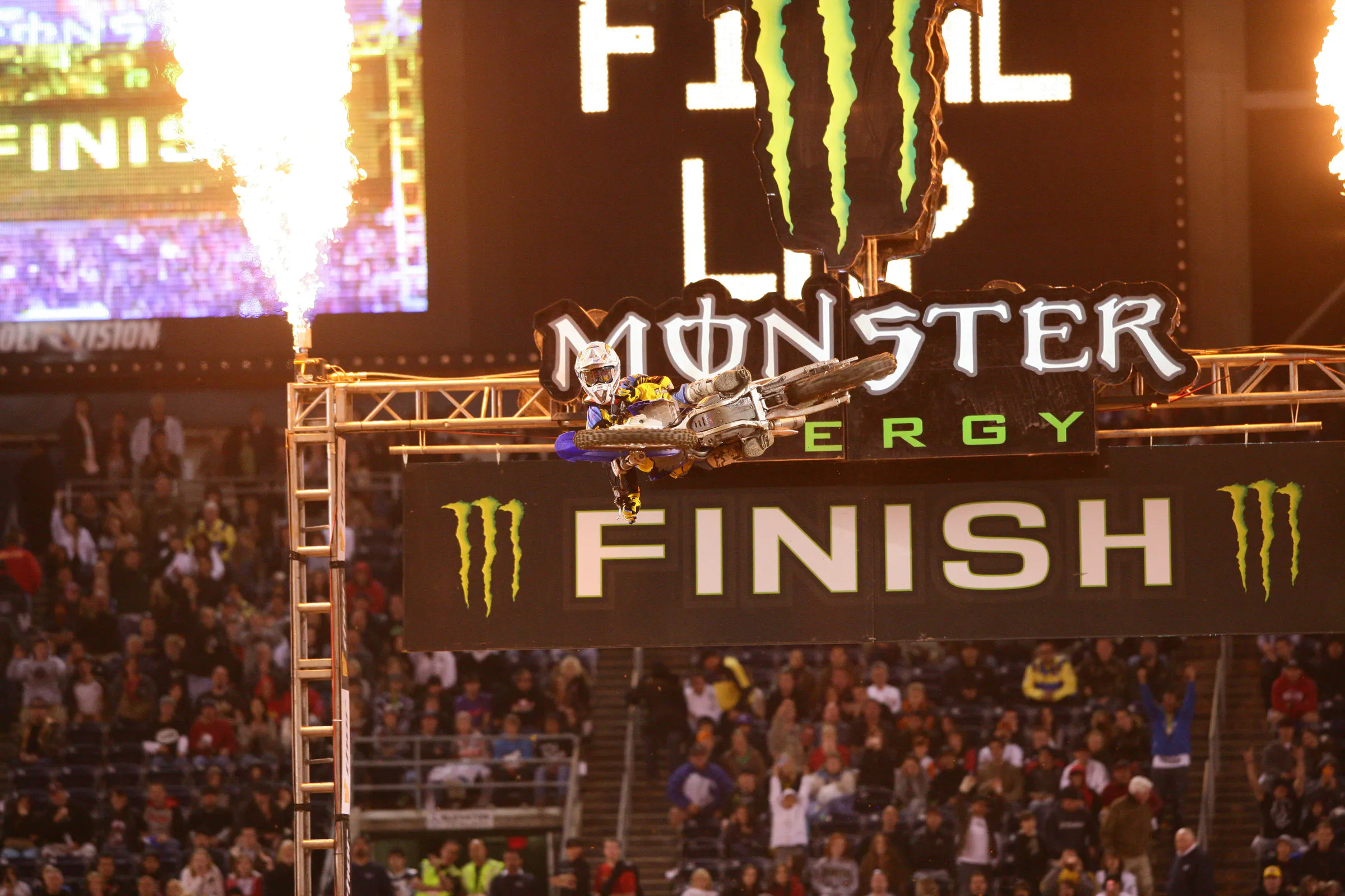 Chad Reed at the 2008 San Diego Supercross.