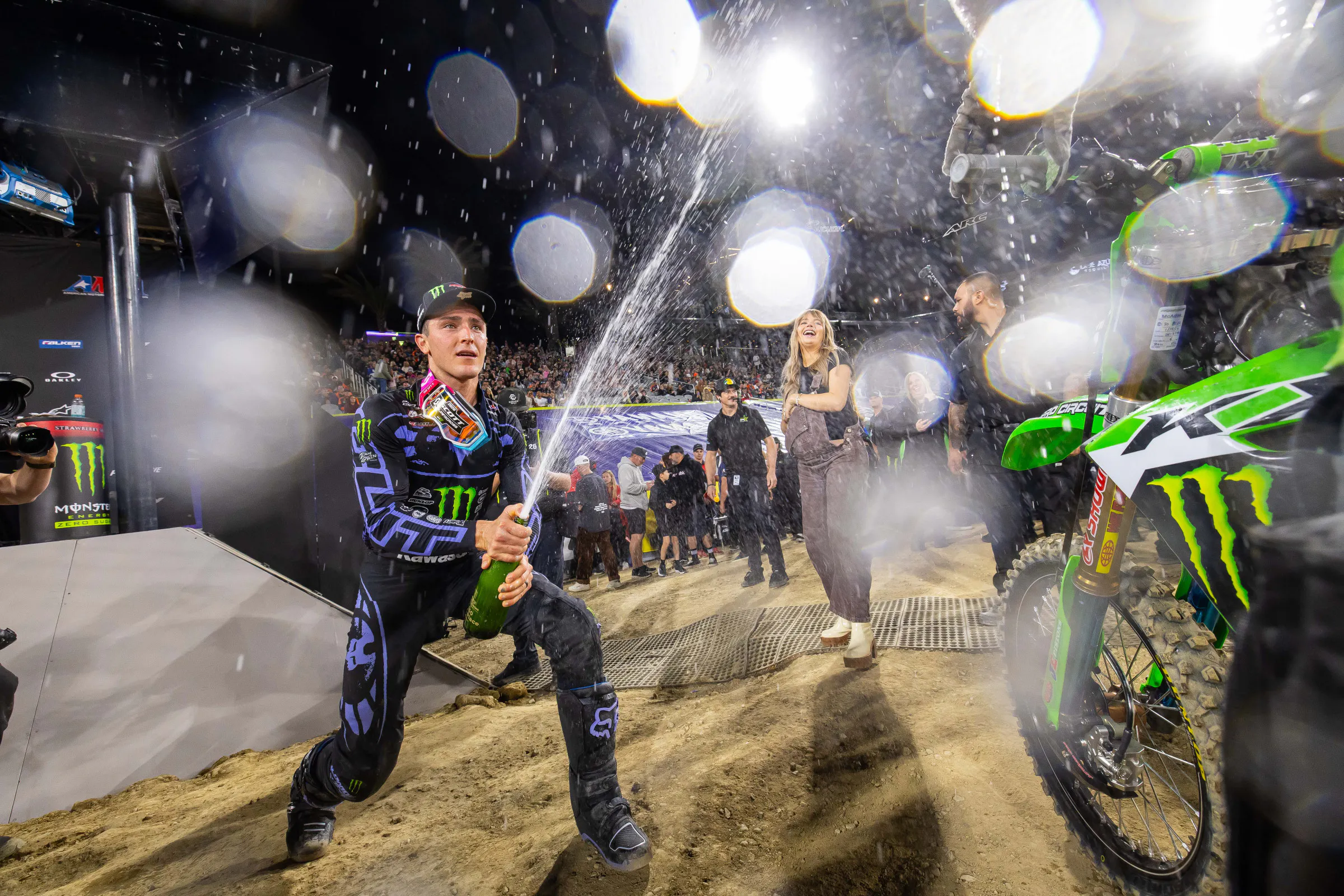 McAdoo was second, one week after finishing last in Anaheim.