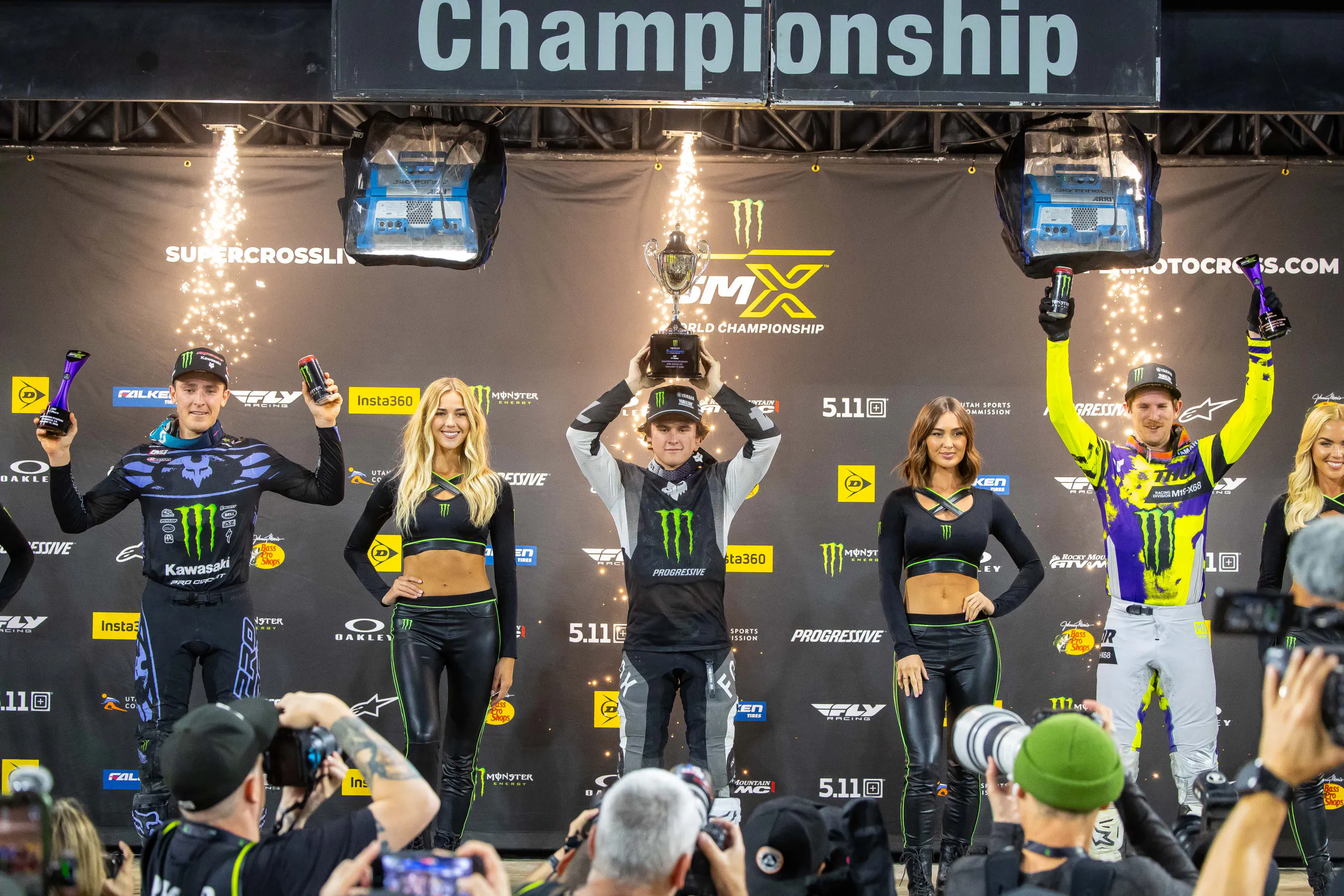The 250SX podium in San Diego