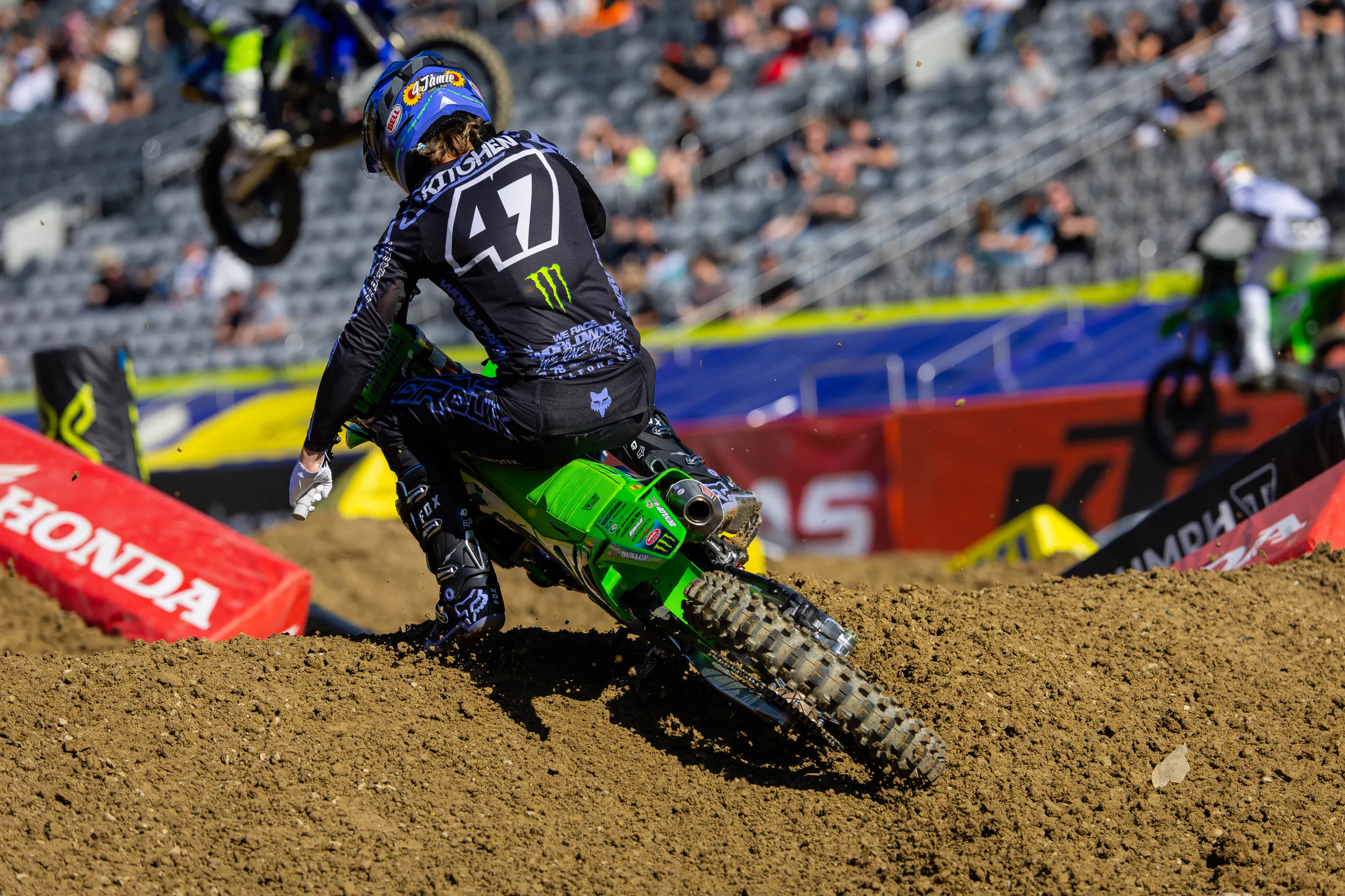 Kitchen was fast in qualifying, but was forced to deal with a horrible start yet again.