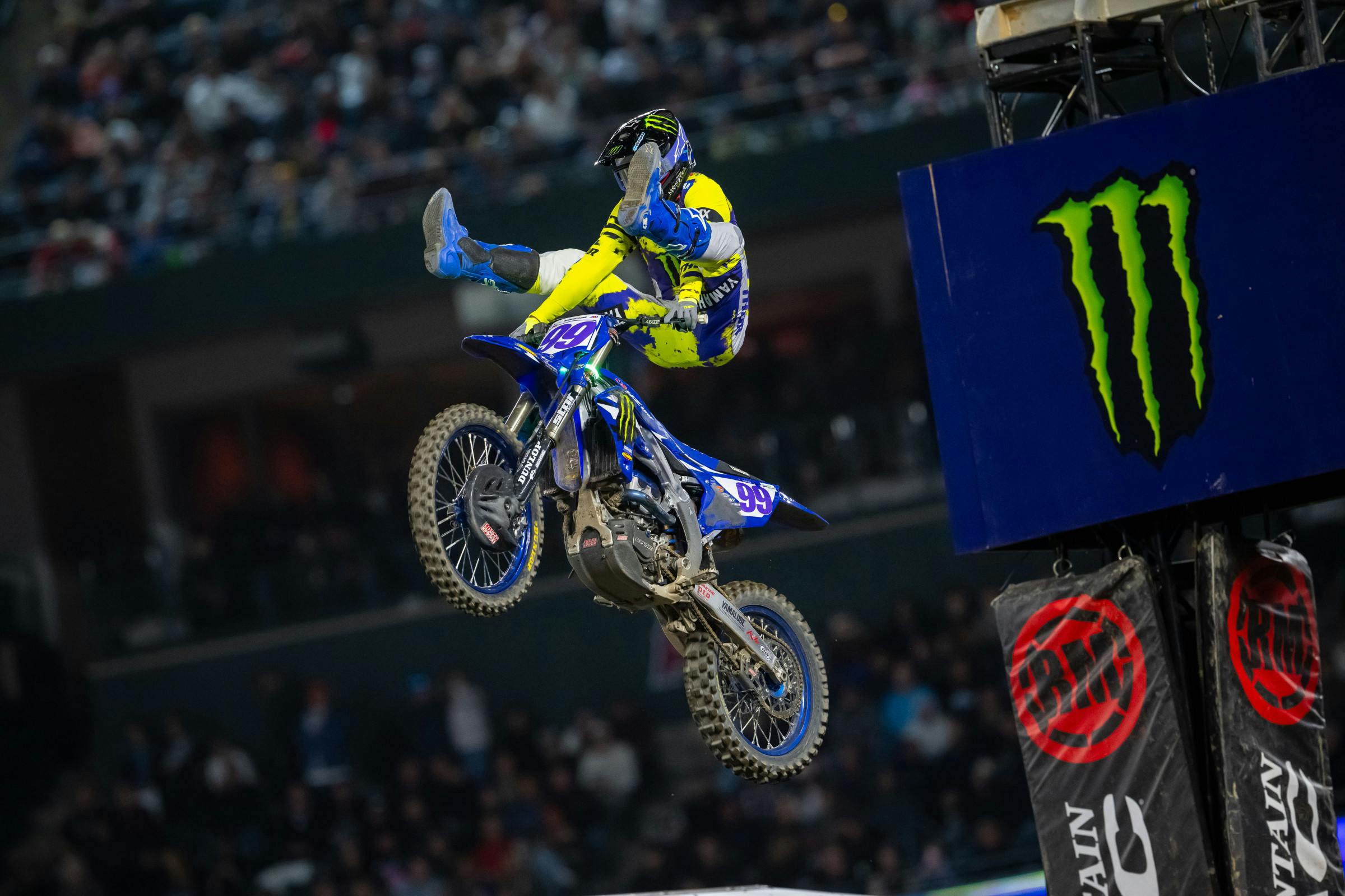 ...then the heel clicker for Minear!