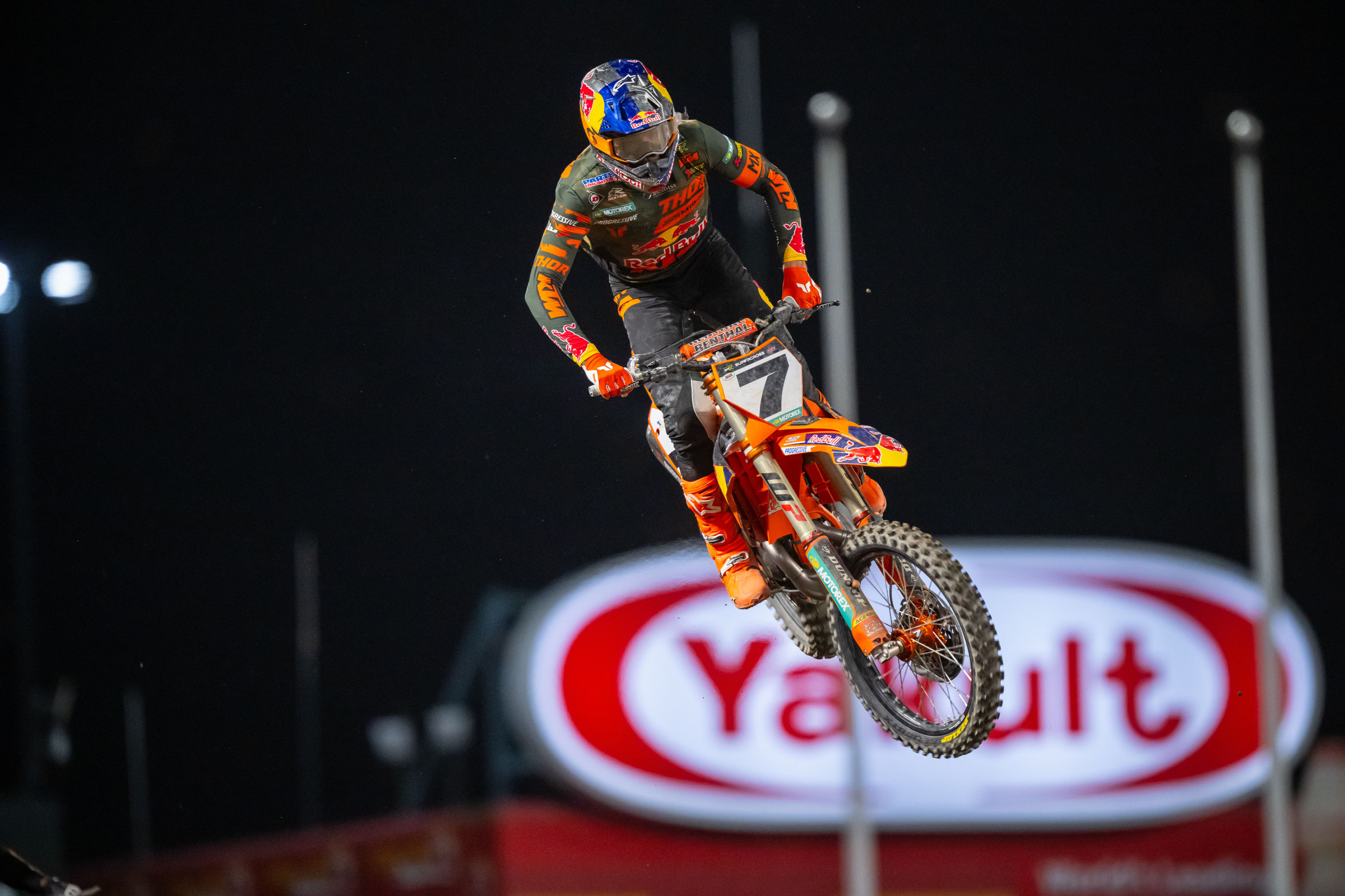 Aaron Plessinger on DNF at Anaheim 2 SX: “My body really started to feel it midway into the race”