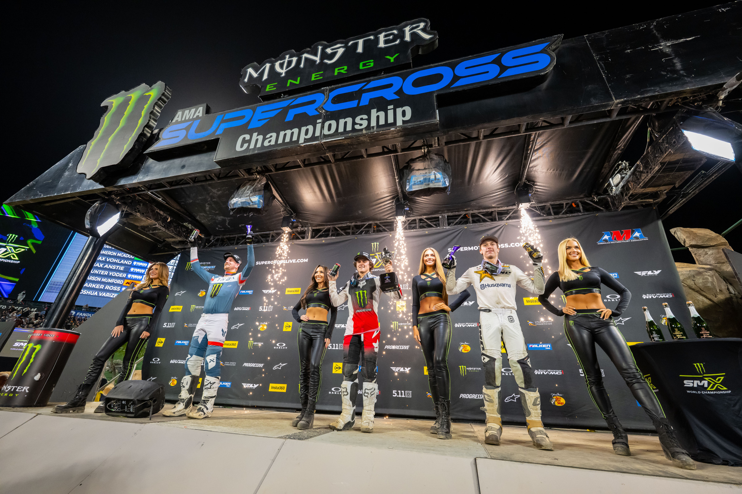 Video: Anaheim 2 450SX Interviews with Prado, Roczen, and Tomac