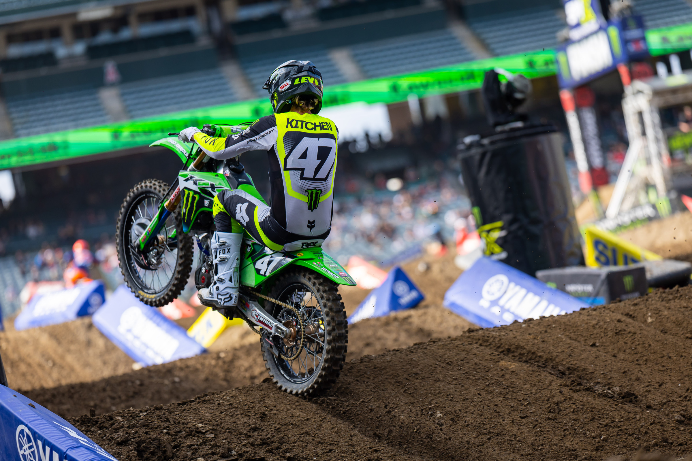 Levi Kitchen Anaheim 2 DNF Update: “My arm got hit…didn’t feel great after that, so I pulled off”