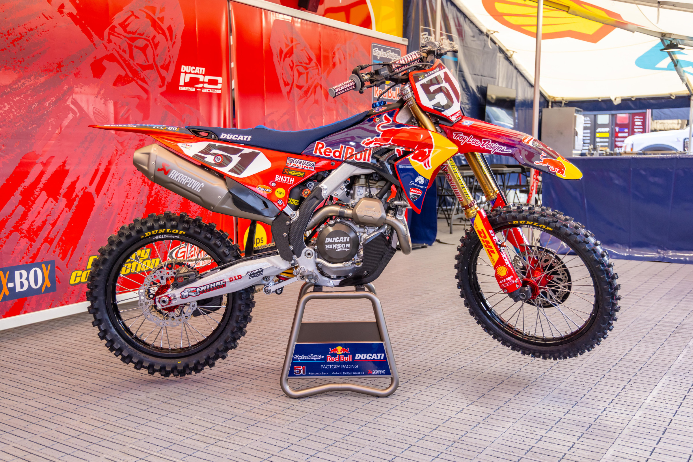 Video: Inside Justin Barcia's 2026 Ducati Desmo450 MX Supercross Race Bike