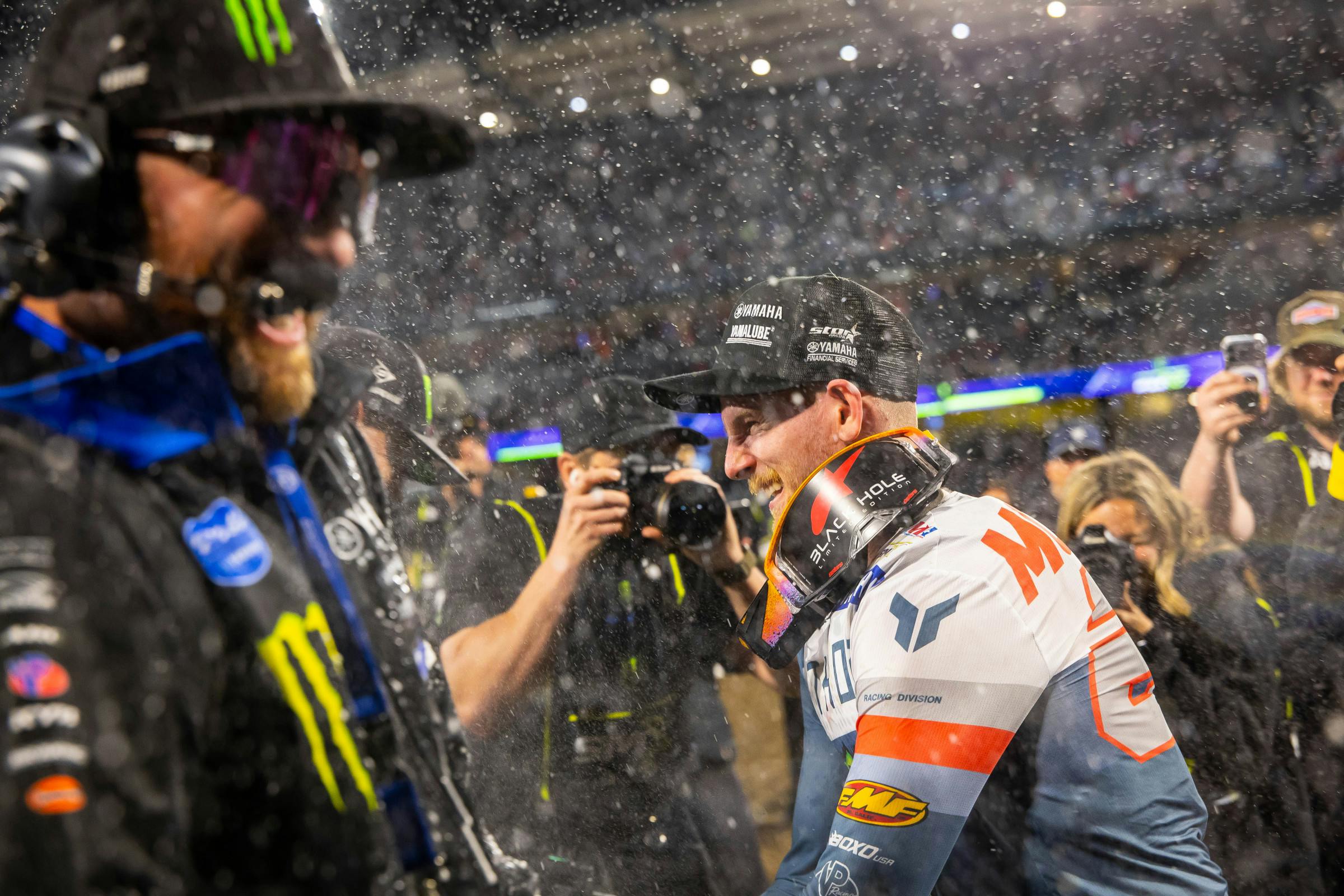 Mosiman currently sits second in points (nine points back of Deegan) in the 250SX west division.