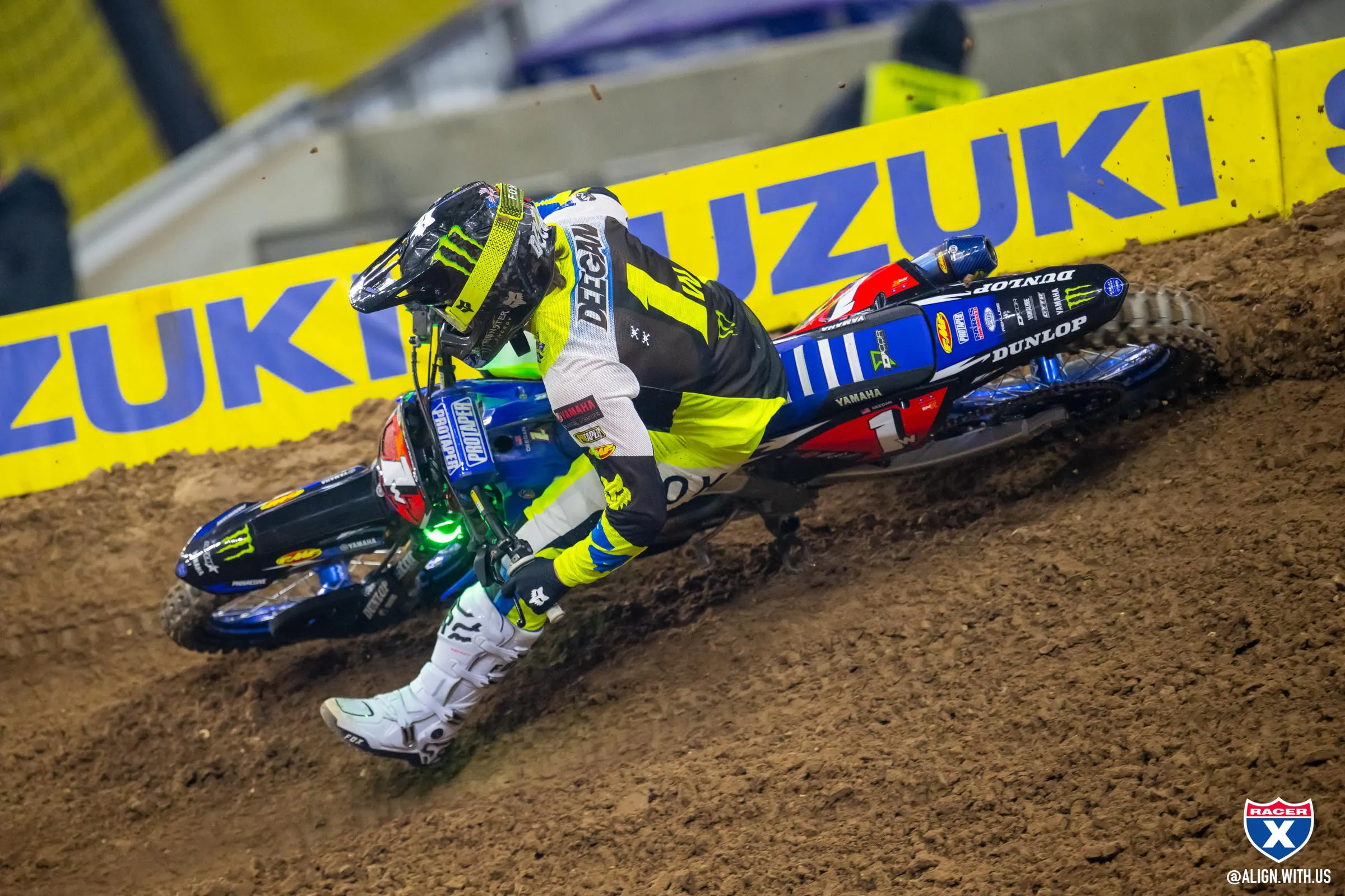 Haiden Deegan was perfect at Houston's Triple Crown, sweeping all three motos.&nbsp;
