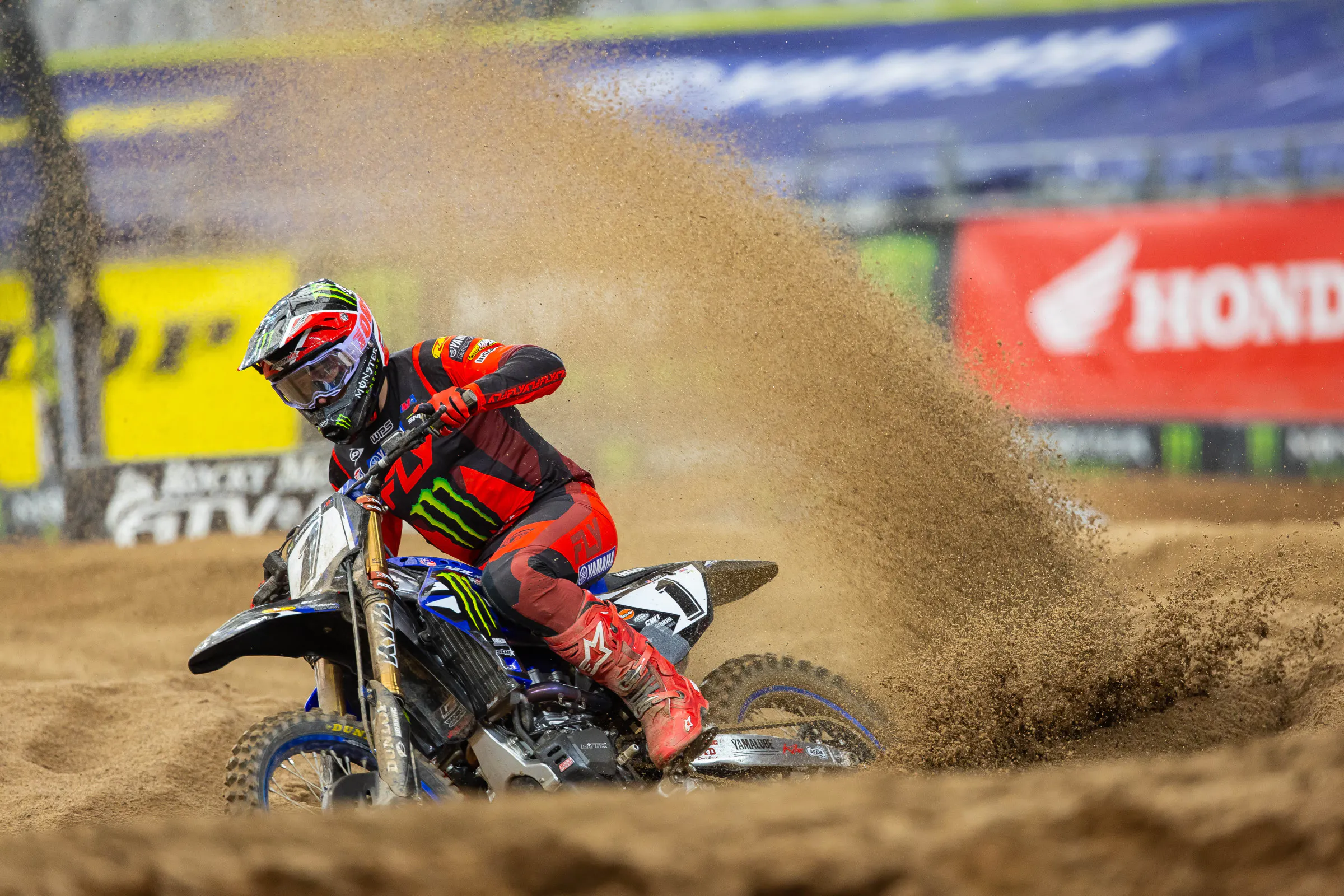 Cooper Webb is coming off a win last week in Houston.