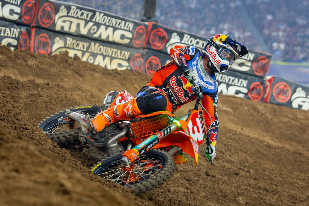 Ian Harrison on Tomac: “He did a really good job of just adapting and getting to the finish.”