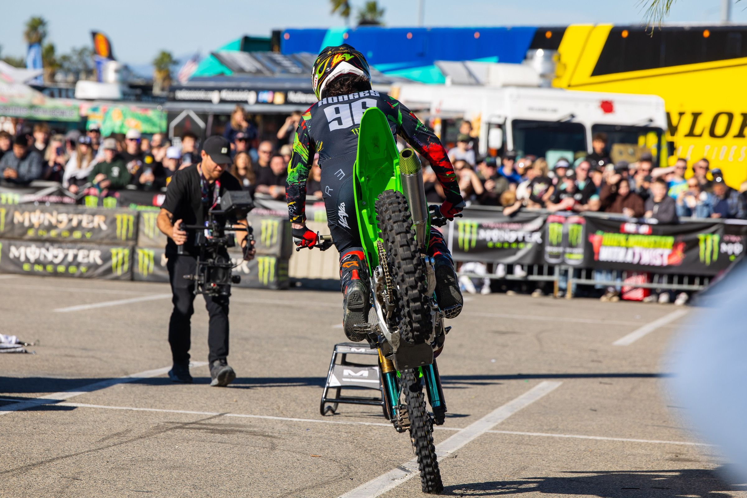 Axell Hodges at Anaheim.