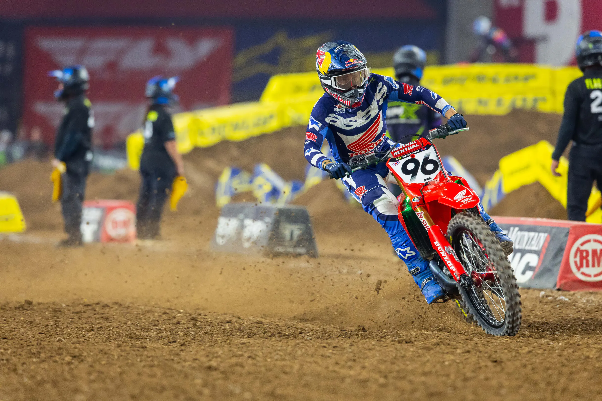 When is this guy going to get a 450SX win?