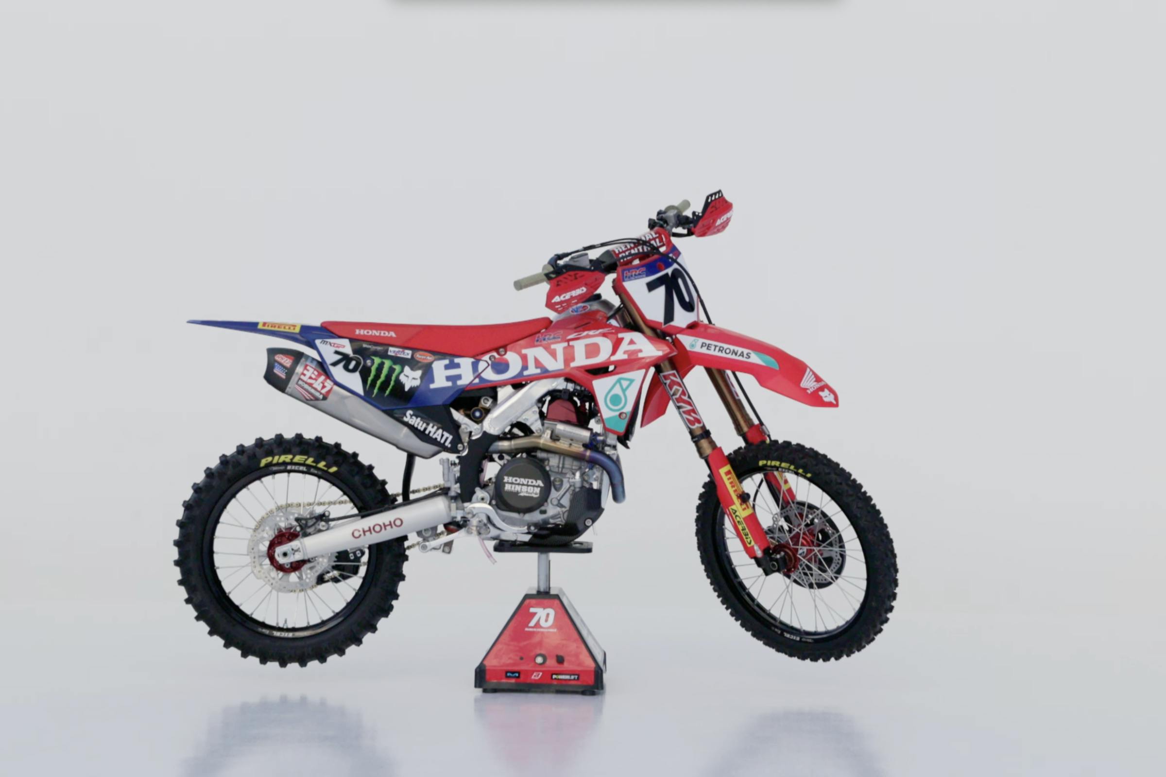 Honda HRC MXGP Introduces PETRONAS as Title Sponsor