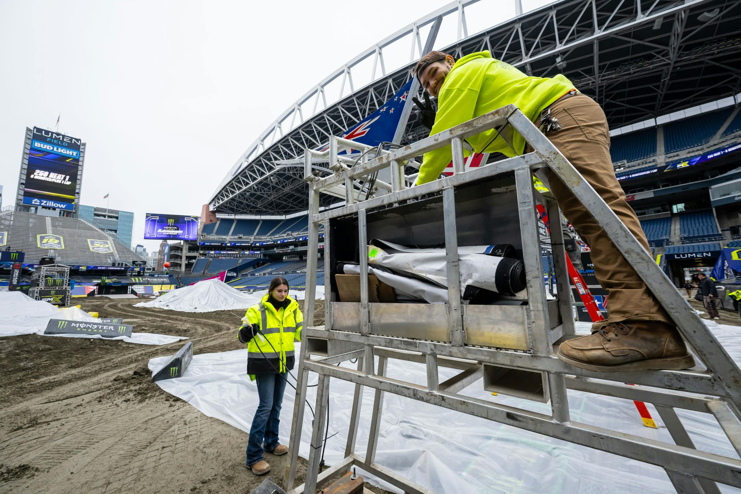 Credit to Dirt Wurx and the operations team for making it happen so fast!