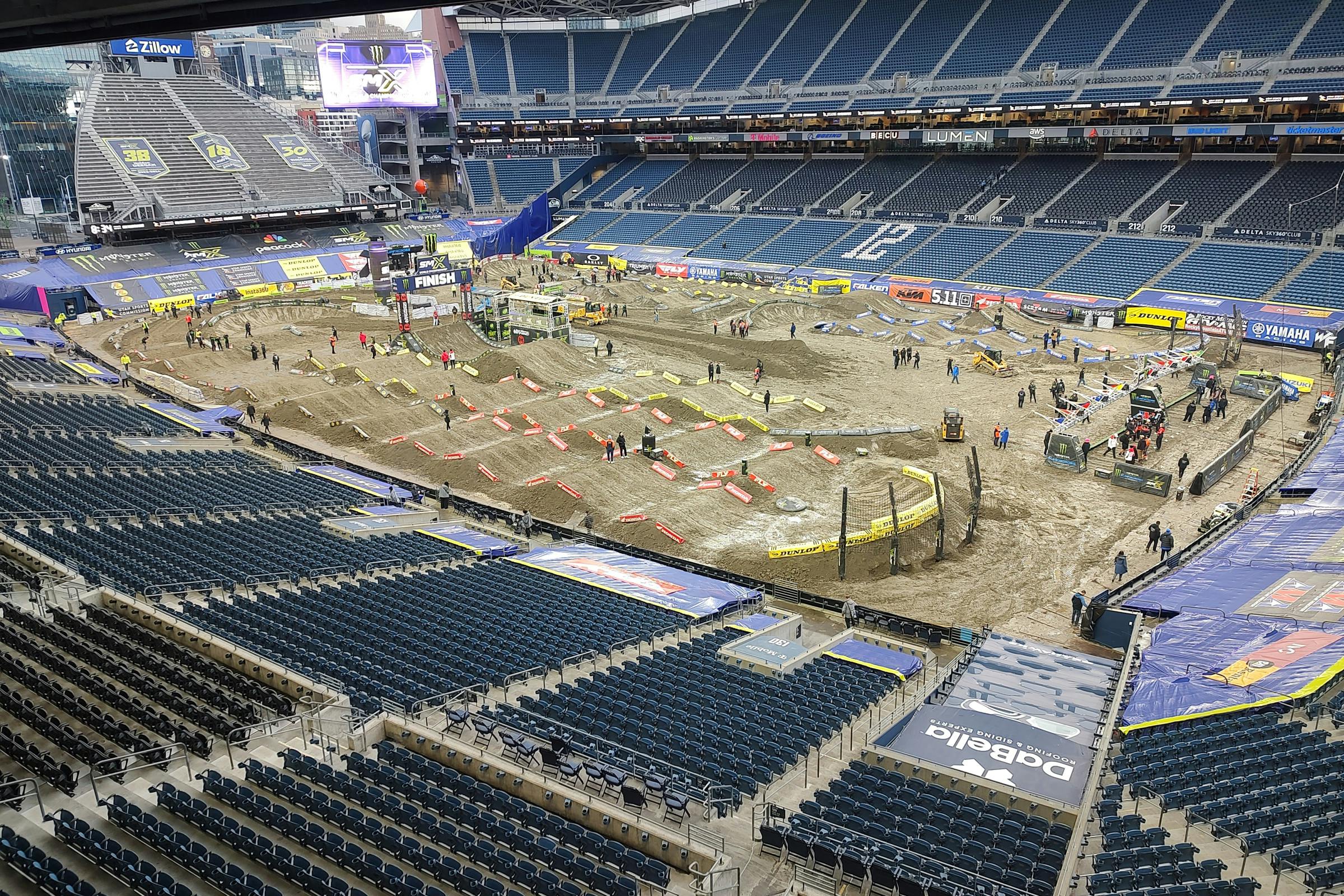 The track looks good here in Seattle!