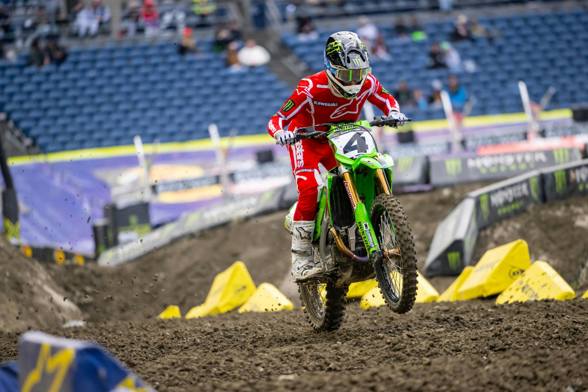 We didn't notice any moments of brilliance, or big mistakes, from Chase Sexton during qualifying.