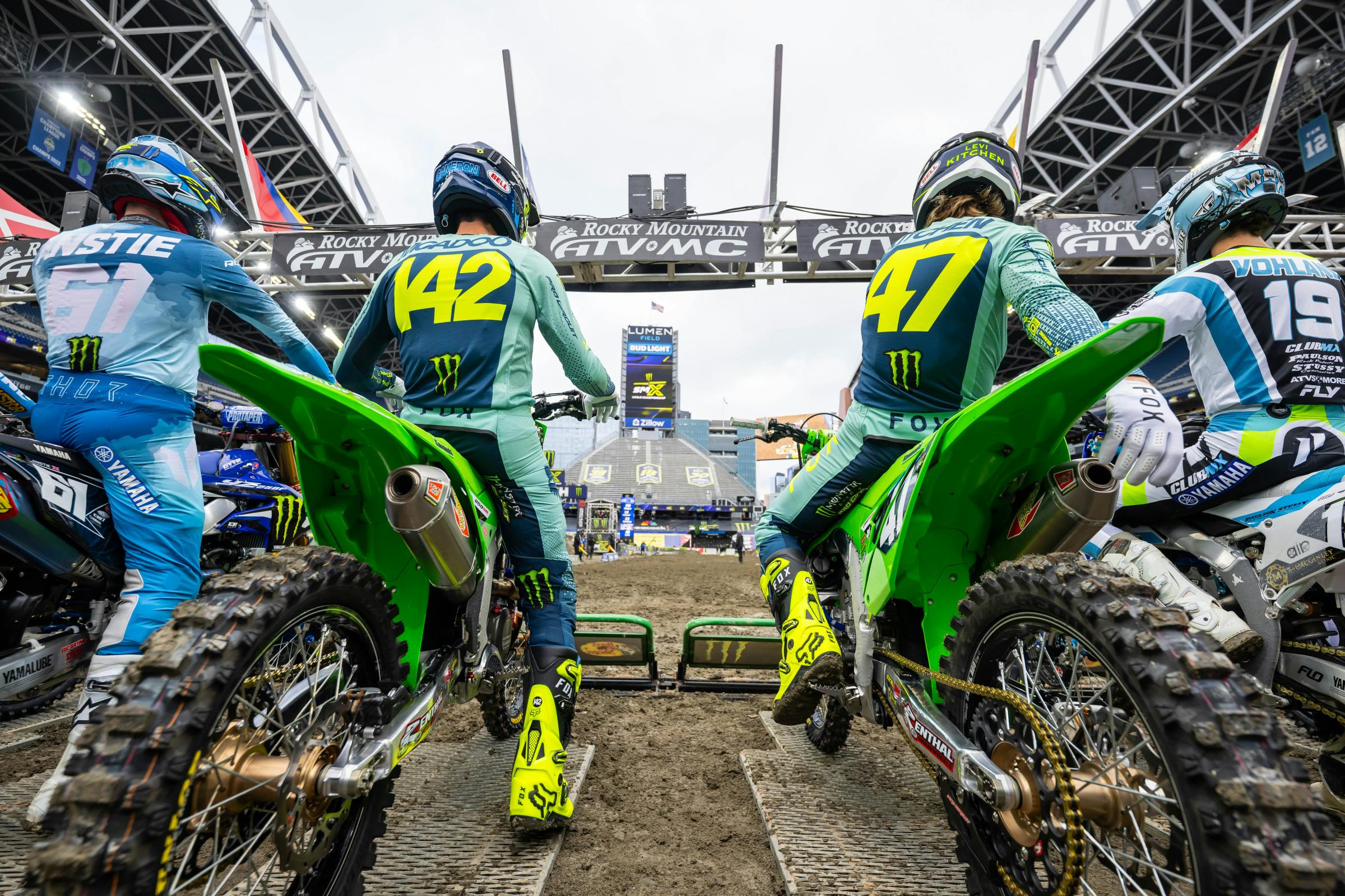 Looking for Cameron McAdoo? Just find Levi Kitchen, McAdoo won't be far.