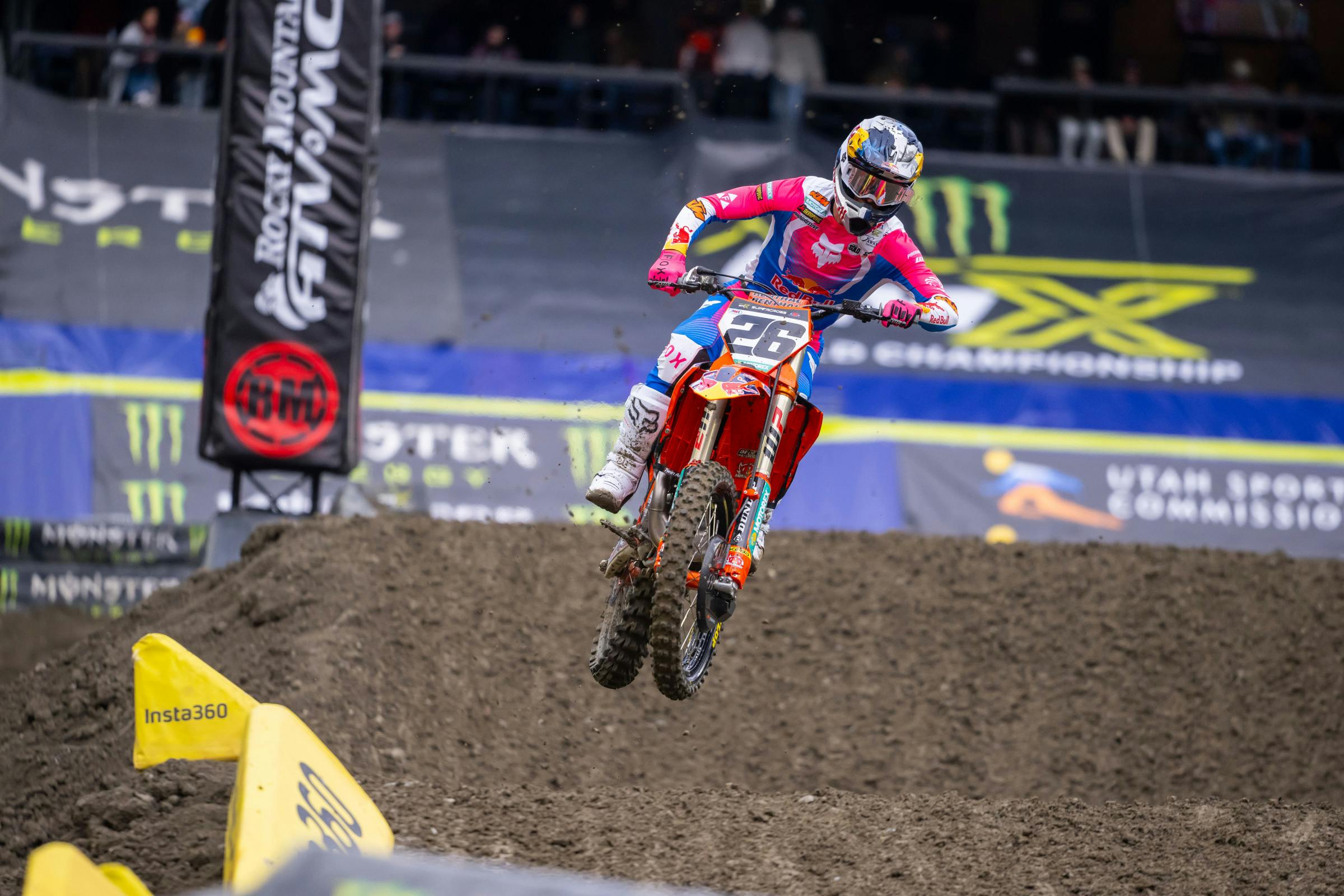 Jorge Prado was ripping during qualifying until he crashed.