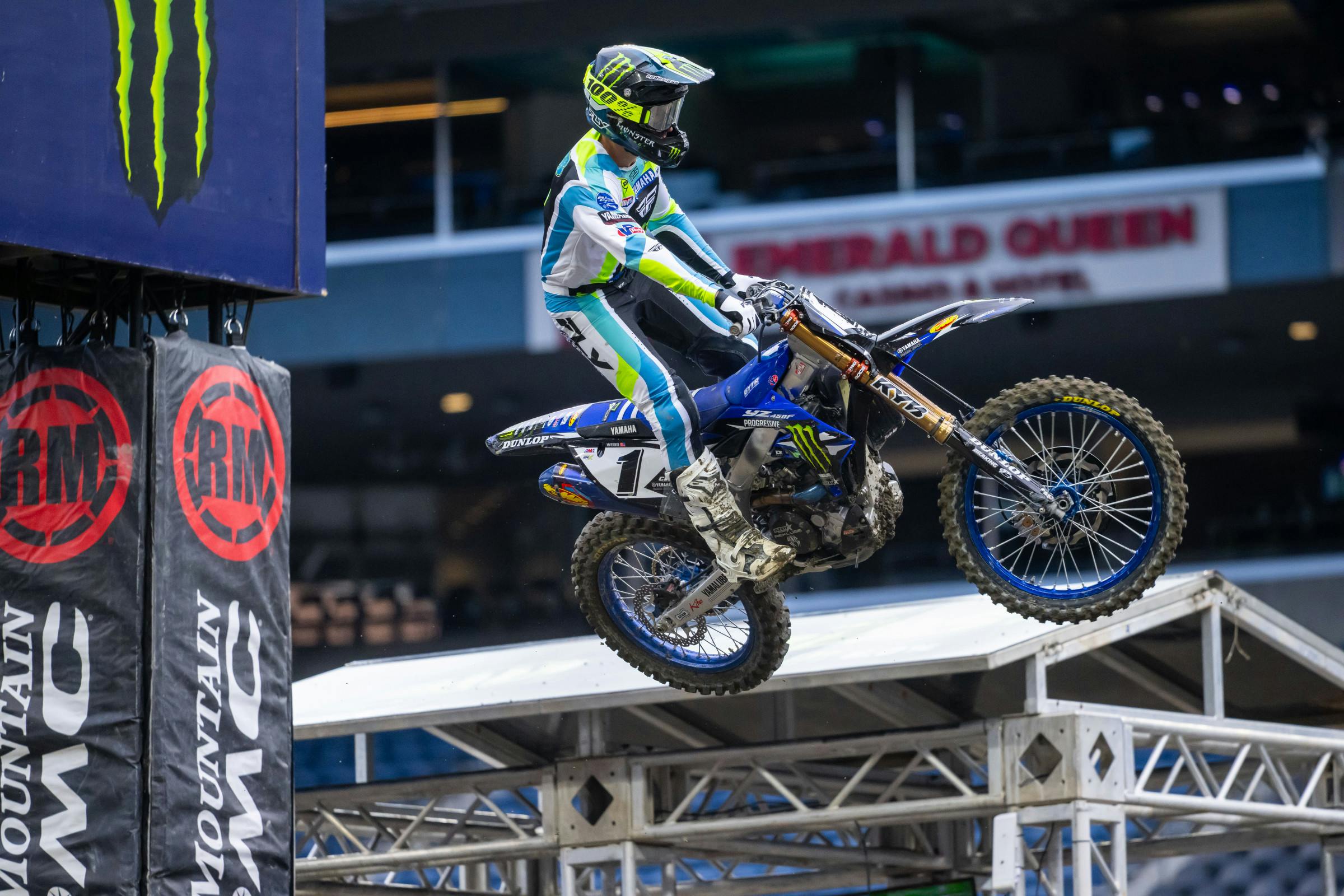 The track is going to be tricky, which could favor the race craft of veteran Cooper Webb.