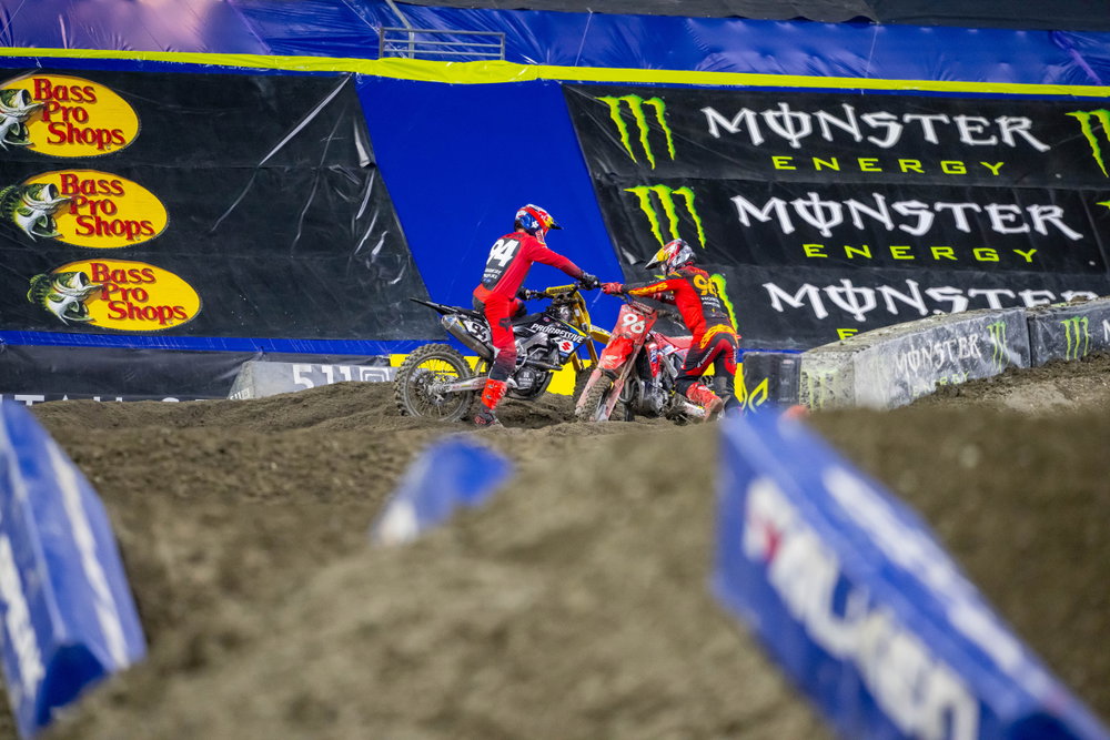 Hunter Lawrence: “I made my attempted pass on Kenny [Roczen]…it was just a crappy racing incident”