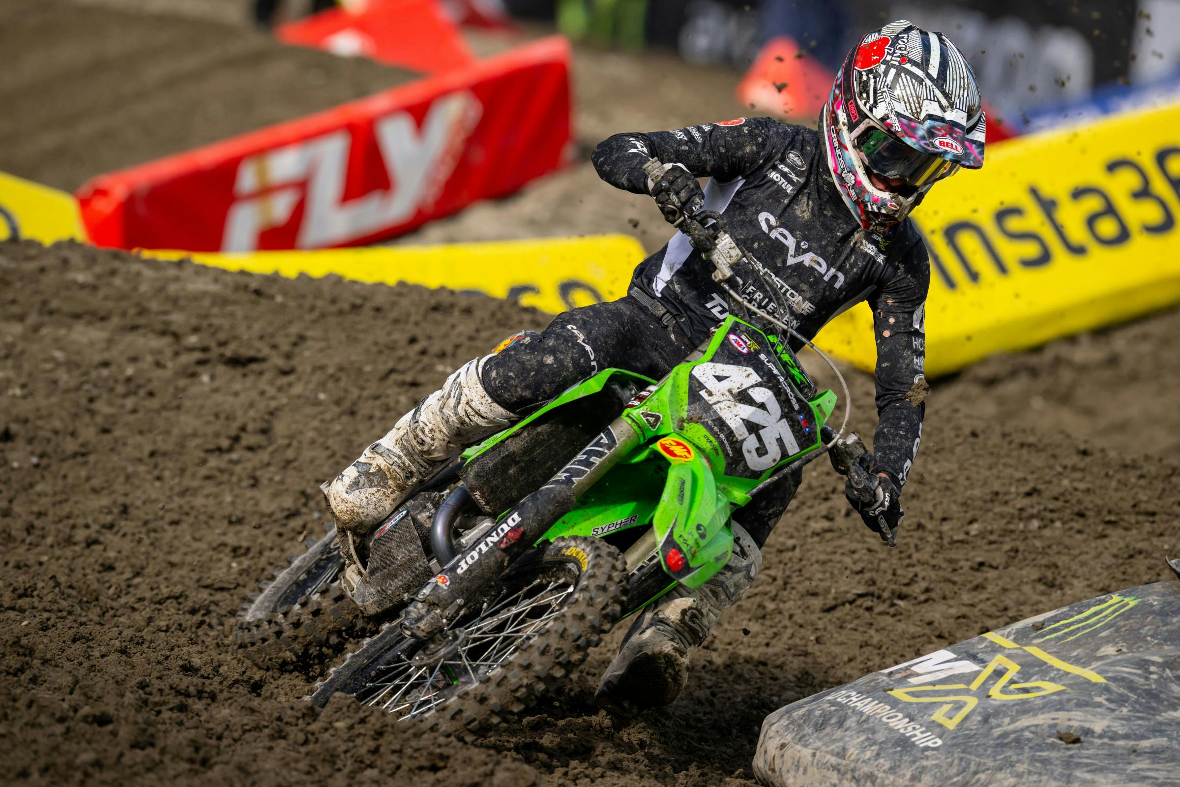 After missing out in his heat race, Reven Gordon went for a wild ride while fighting for a transfer spot in the LCQ.