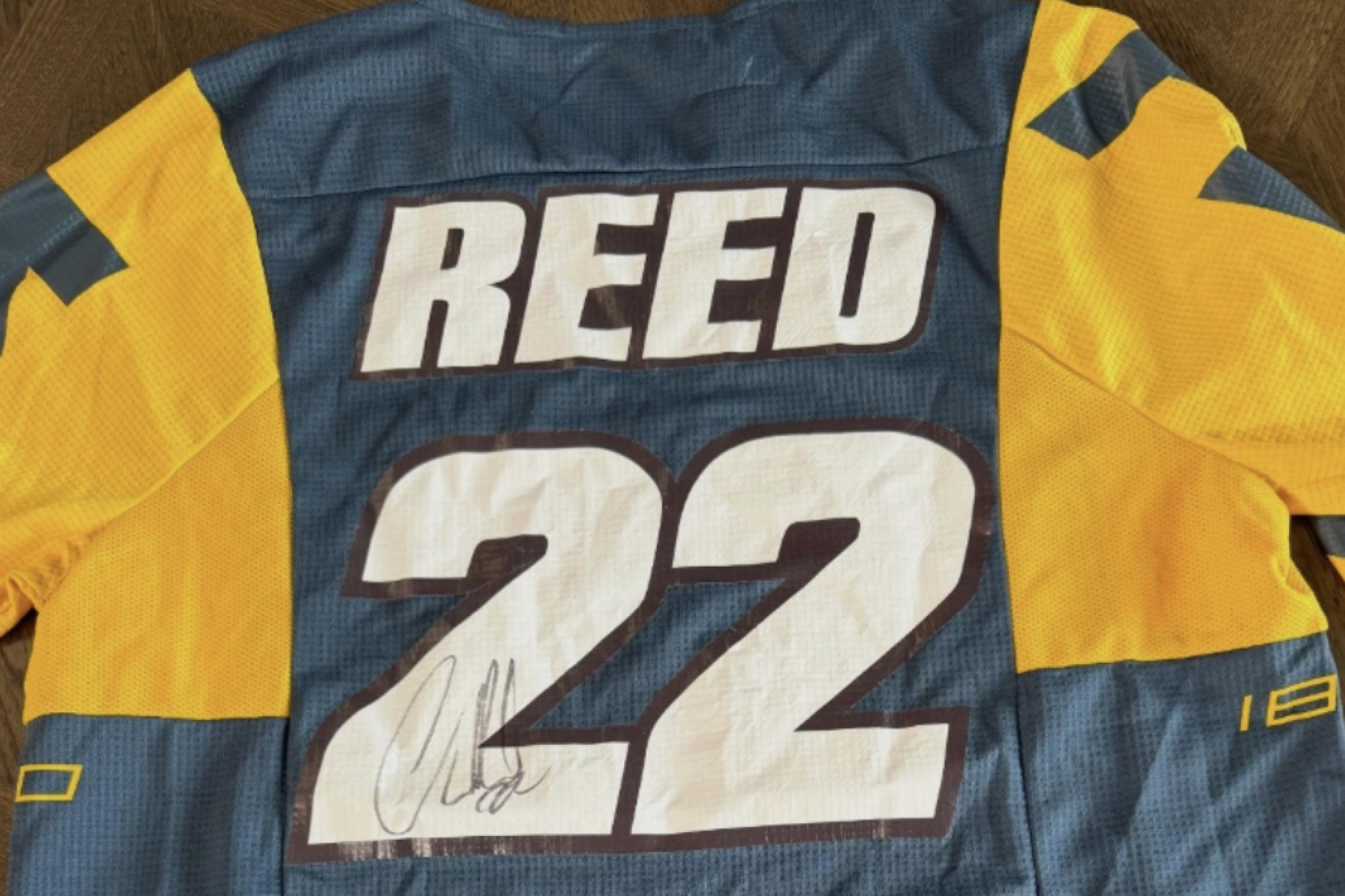 Chad Reed JGRMX Suzuki Jersey Up for Auction, Proceeds to to Injured Riders