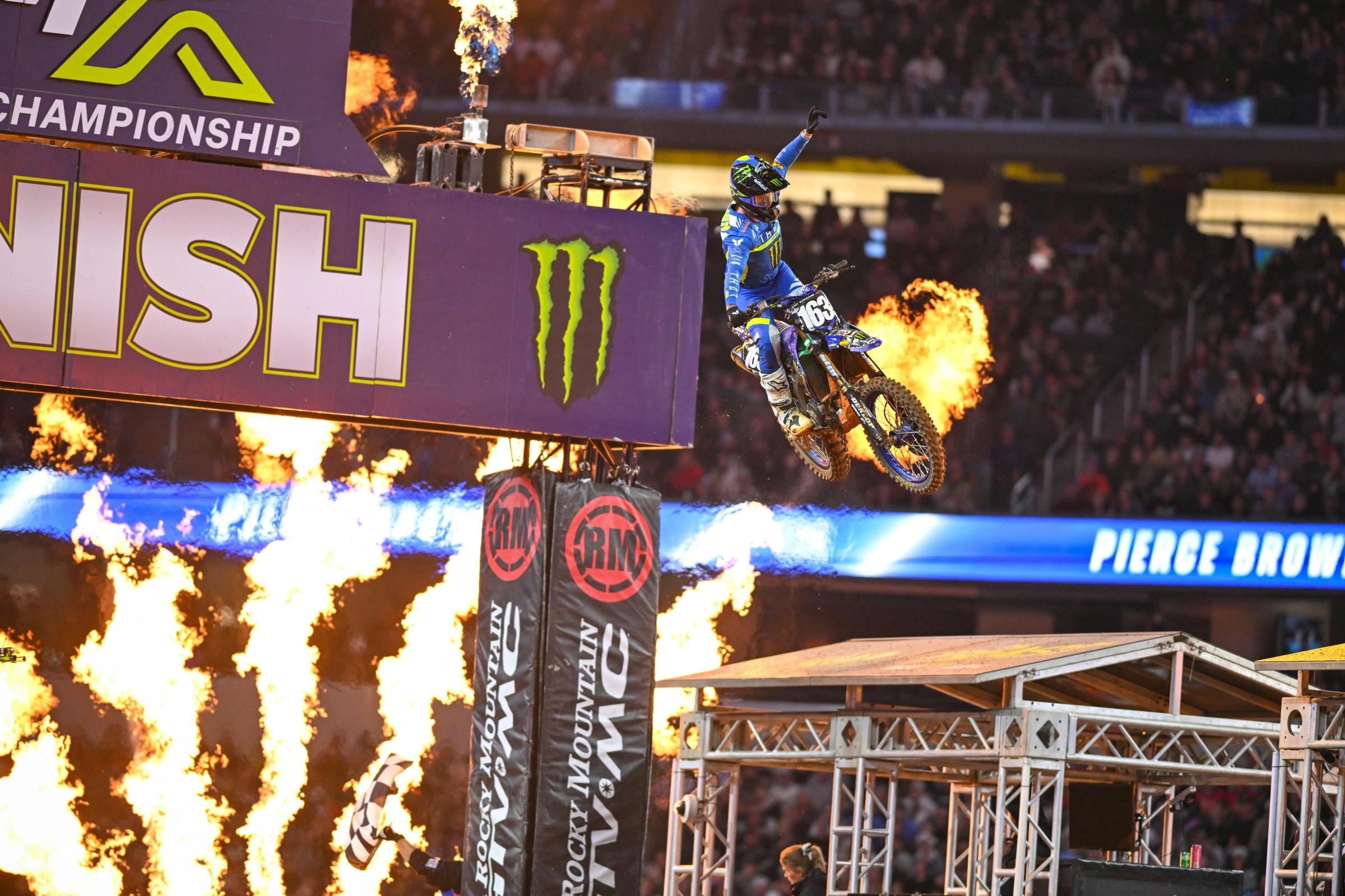 Pierce Brown is a 250SX main event winner!