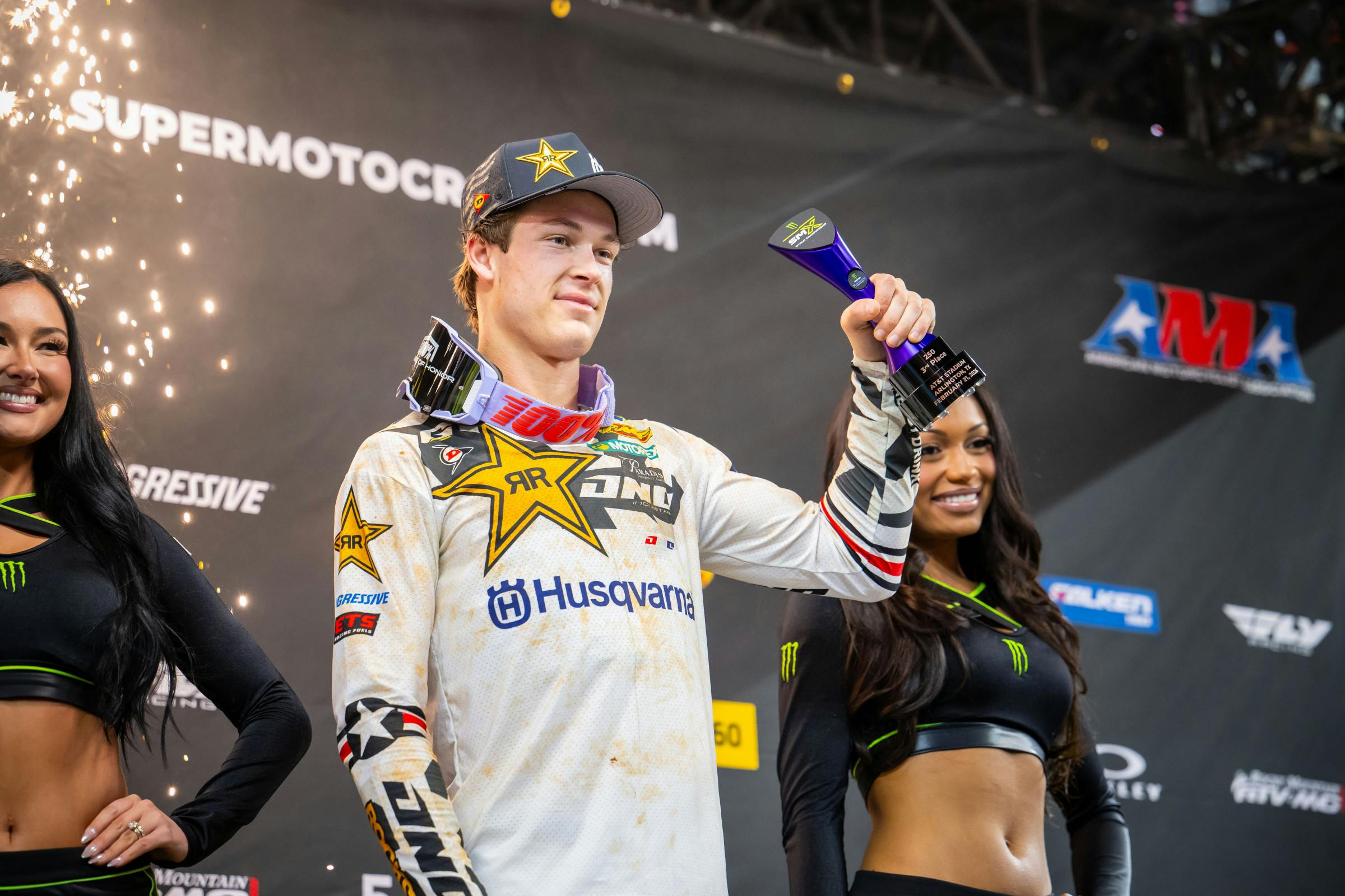 Bennick at the '26 Arlington SX.