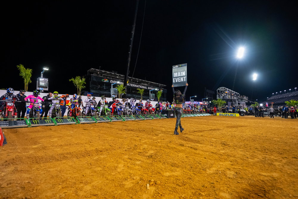 Daytona SX Full Race Day and TV Broadcast Schedules