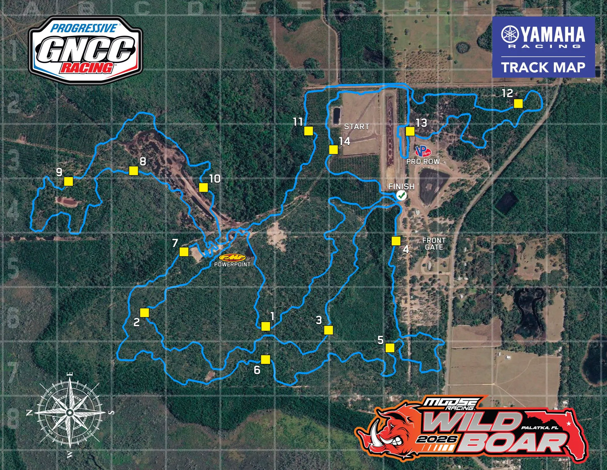 Wild Boar GNCC Layout