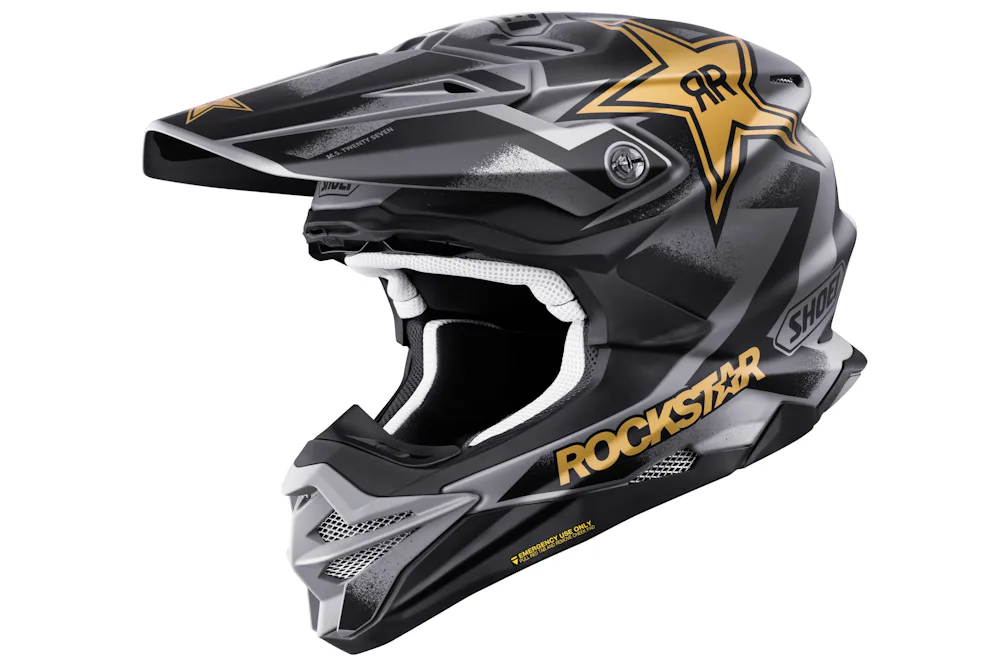 SHOEI Drops VFX-EVO Malcolm Stewart MS27 Limited Edition Helmet