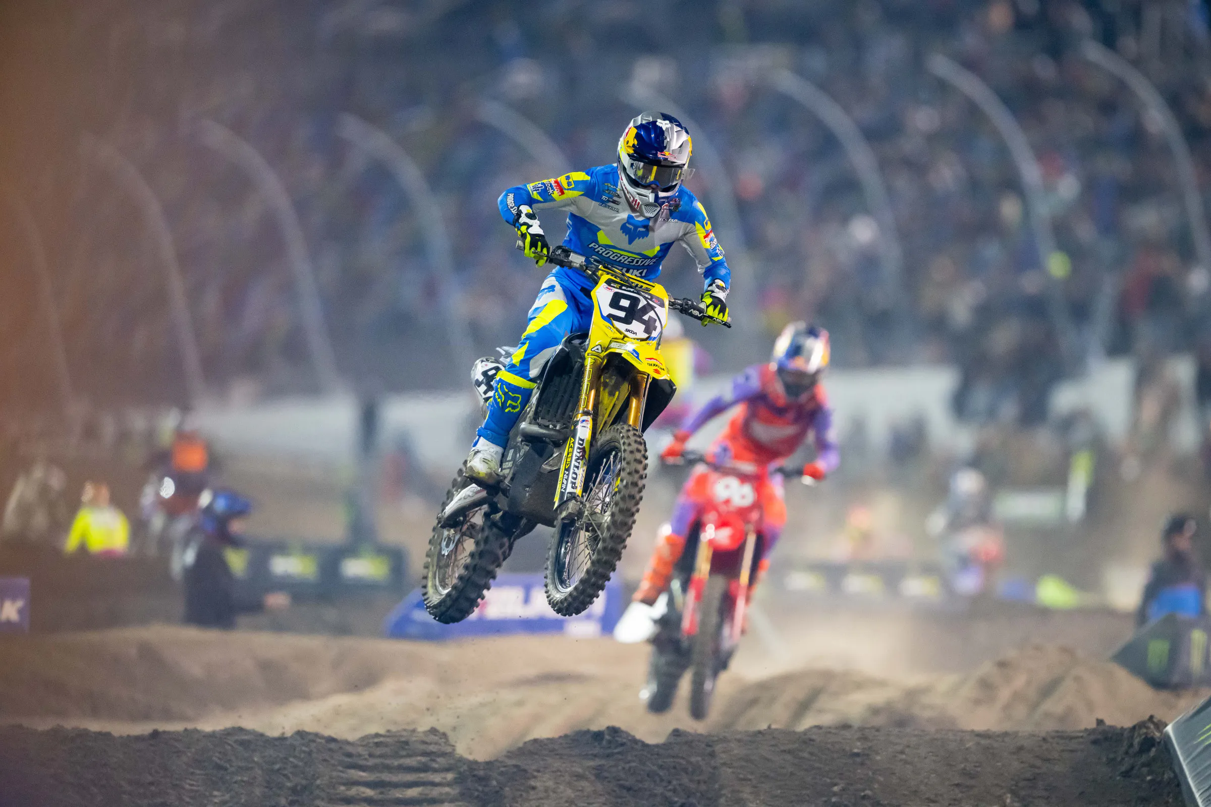 Ken Roczen's opening-lap pace is unrivaled.