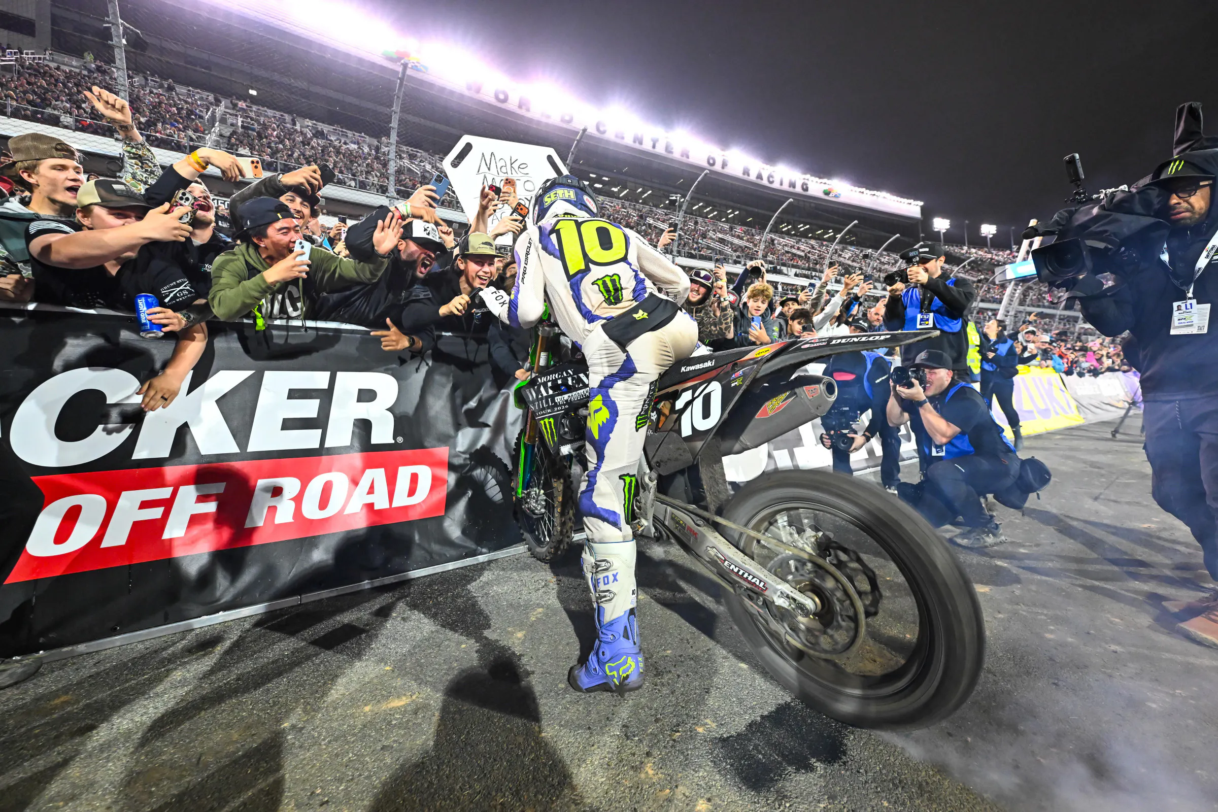 Seth Hammaker. (Kawasaki)